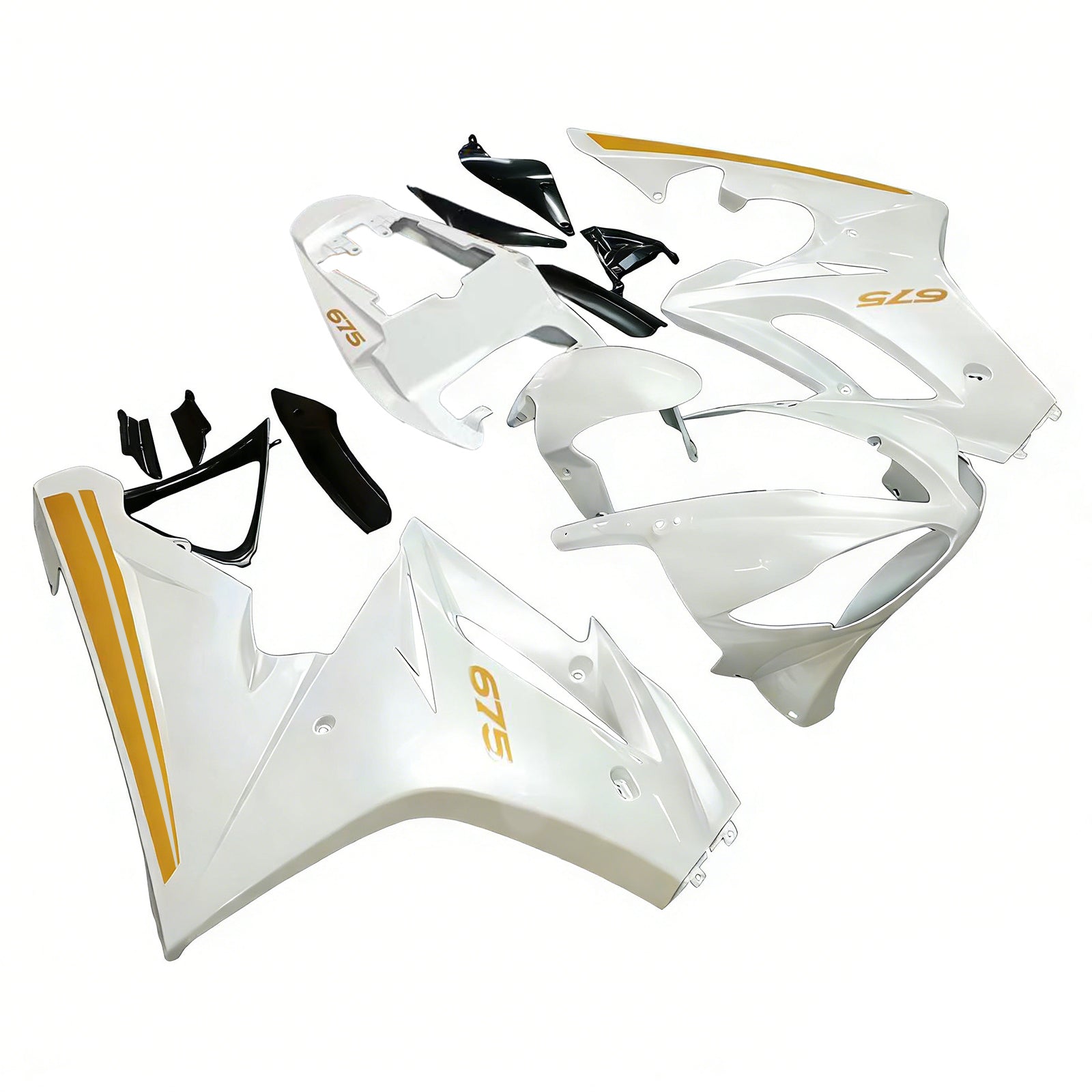 Amotopart Triumph Daytona 675 2009-2012 Zestaw owiewek plastikowych ABS