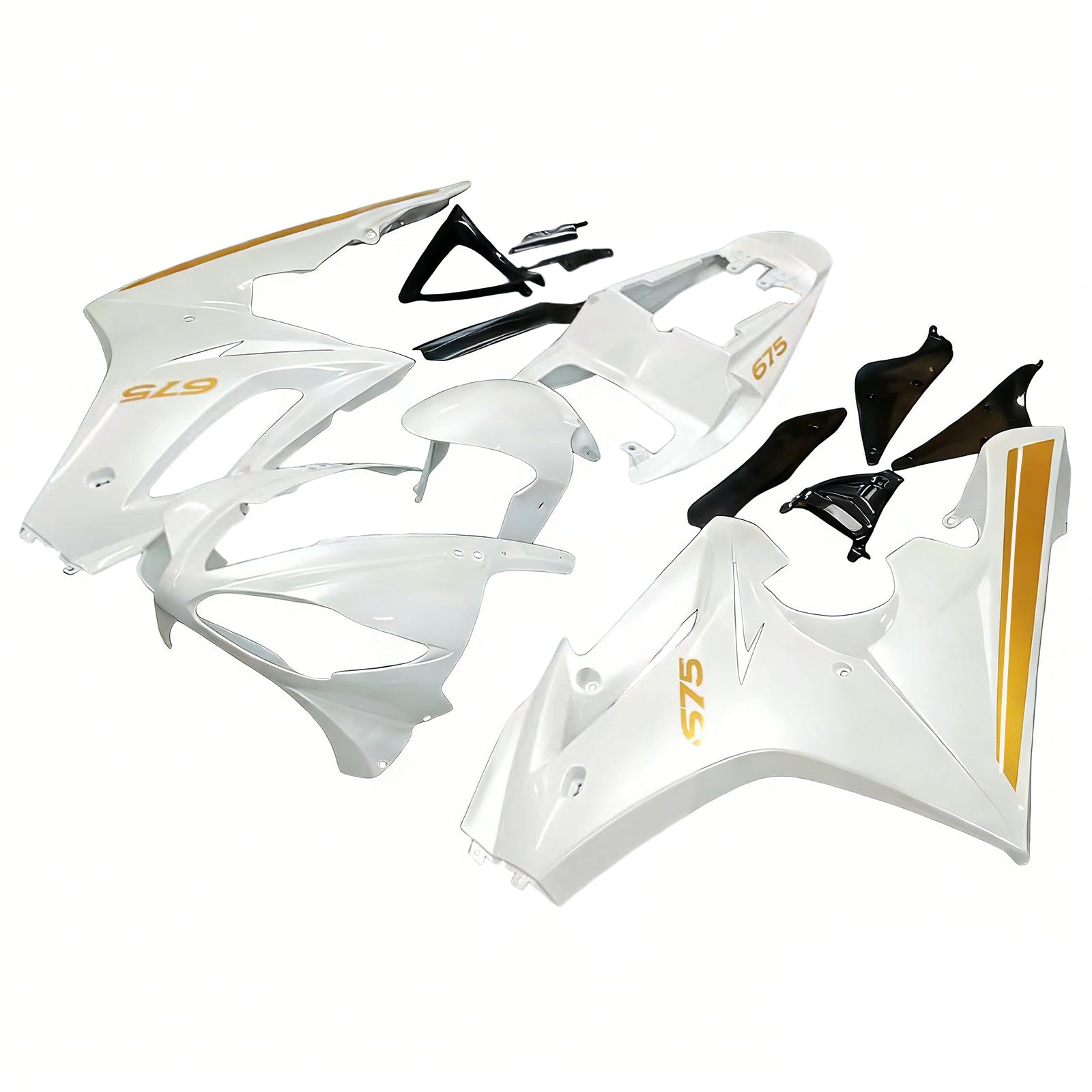 Amotopart Triumph Daytona 675 2009-2012 Zestaw owiewek plastikowych ABS