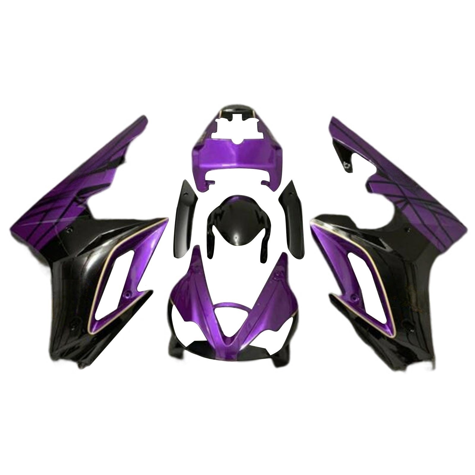 Amotopart Triumph Daytona 675 2009-2012 ABS kunststof carrosseriekuipset