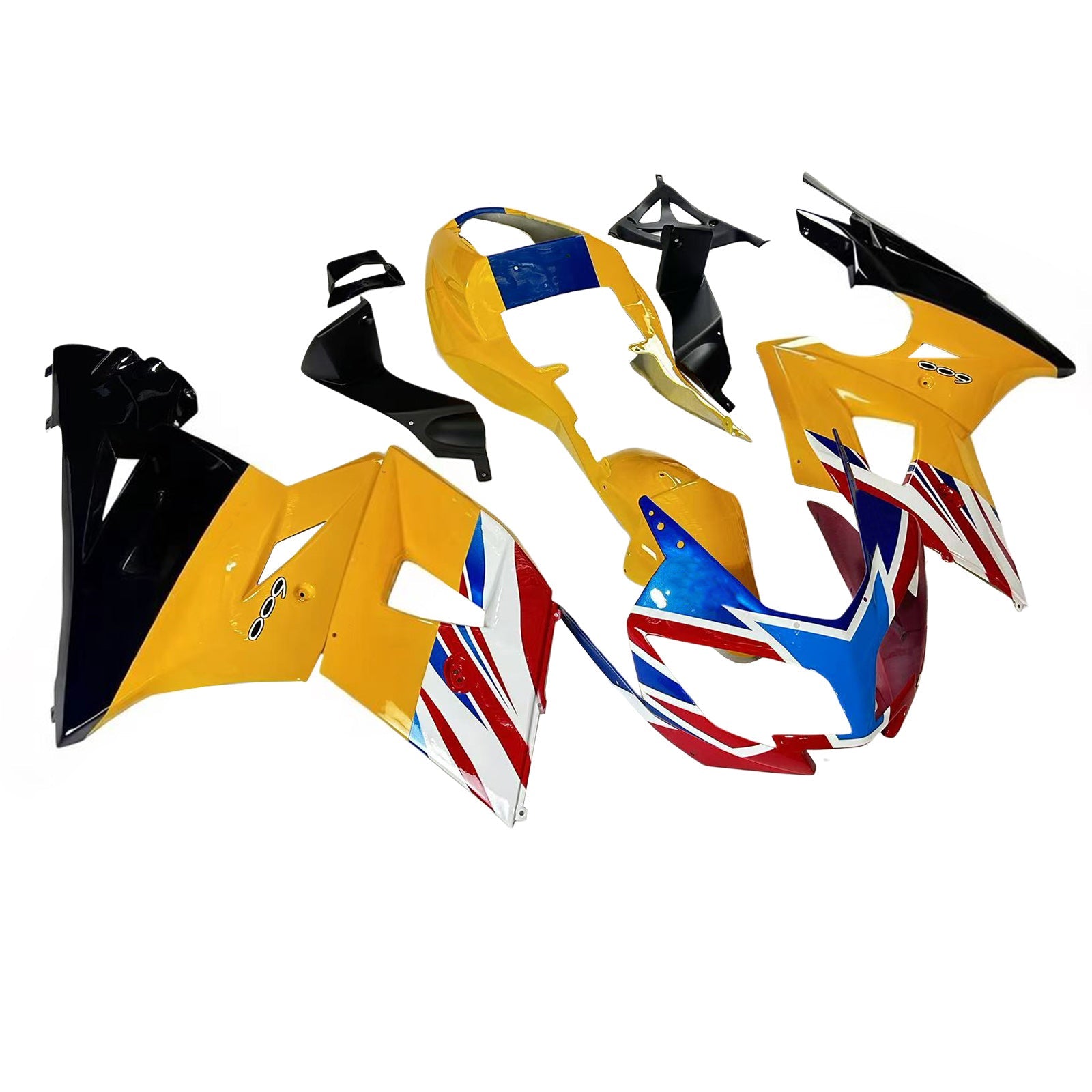 Amotopart Triumph Daytona 600 650 2002-2005 Carénage Kit Carrosserie Plastique ABS