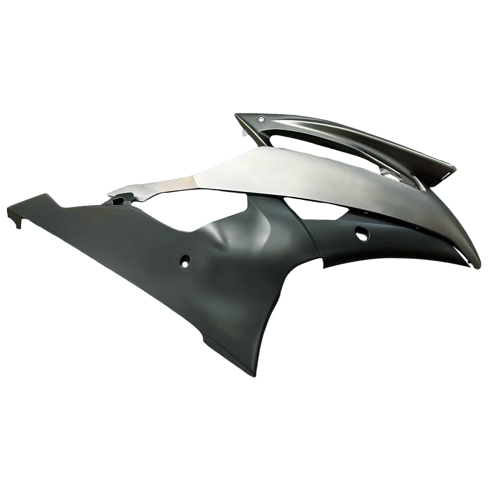 Kit de carrosserie en plastique 'injection de carénage Amotopart pour YAMAHA YZF-R6 2008-2016 gris noir générique