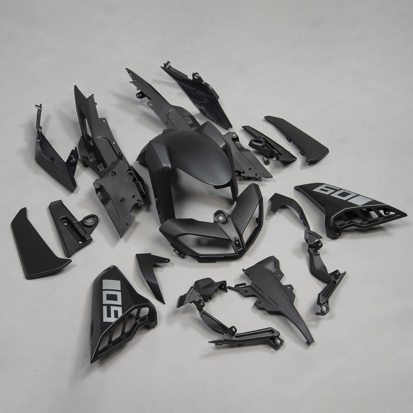 Carénage de carrosserie en plastique ABS 'injection Amotopart pour Yamaha MT-09 2017-2020 générique