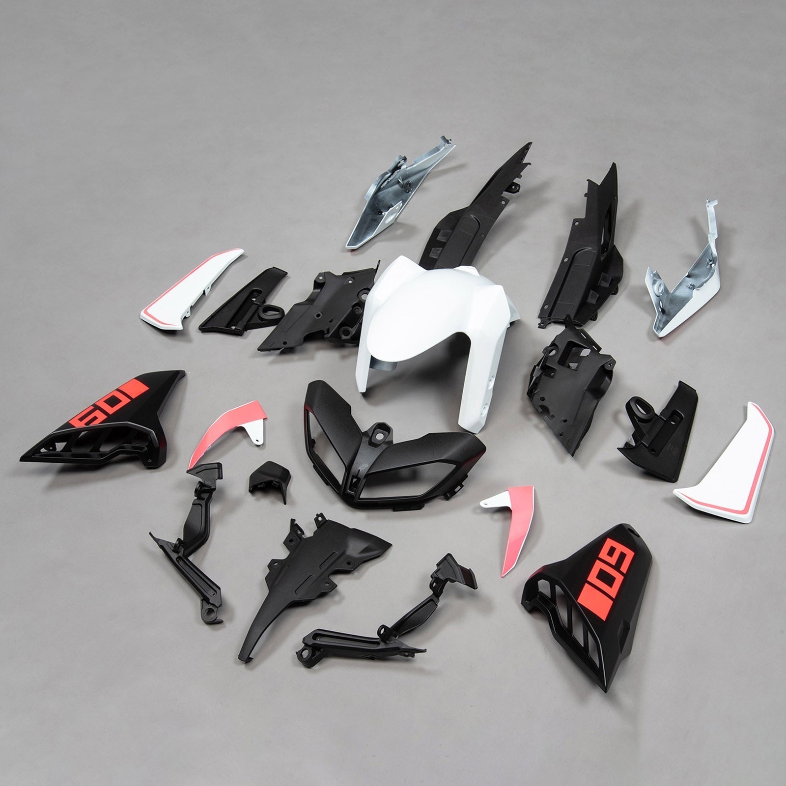 Carénage de carrosserie en plastique ABS 'injection Amotopart pour Yamaha MT-09 2017-2020 générique