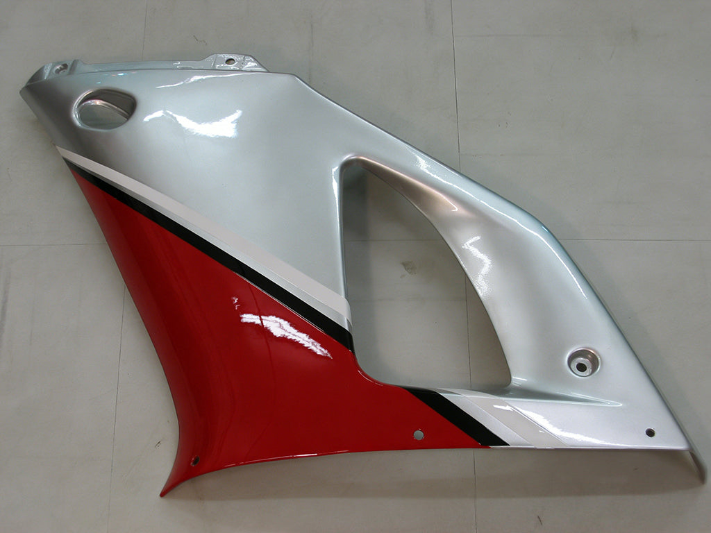 Carenados Amotopart 1998-1999 Yamaha YZF-R1 Rojo Plata No.7 Fortuna Genérico