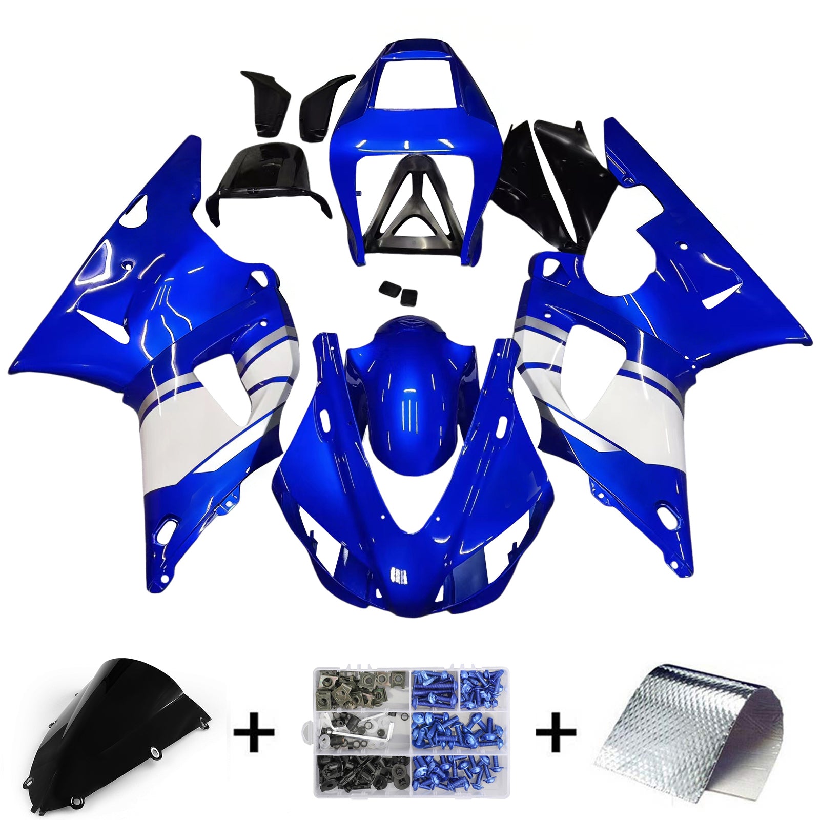 1998-1999 Yamaha yzf 1000 R1 Kit De Cámara De Inyección De Carrocería De Plástico Abs