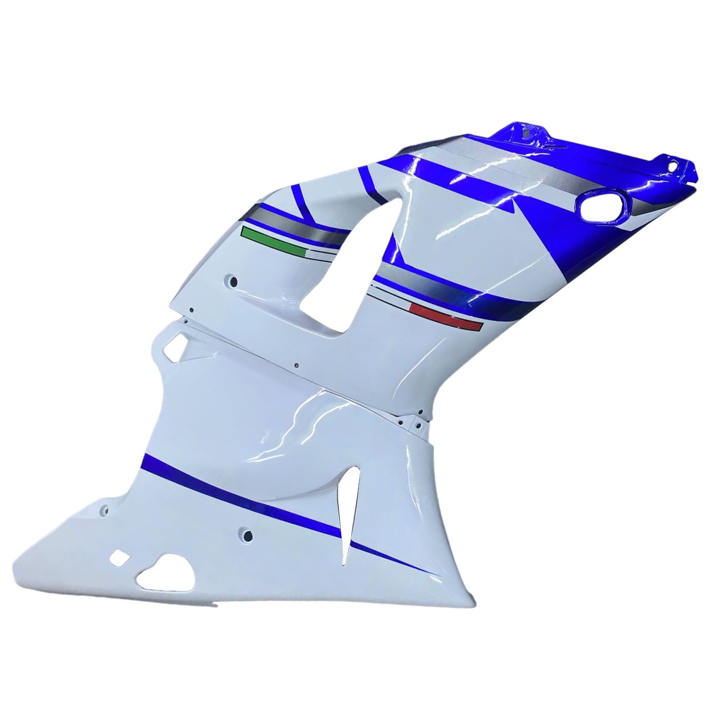 Carénages Amotopart 1998-1999 Yamaha YZF-R1 Bleu Blanc No.46 FIAT Generic