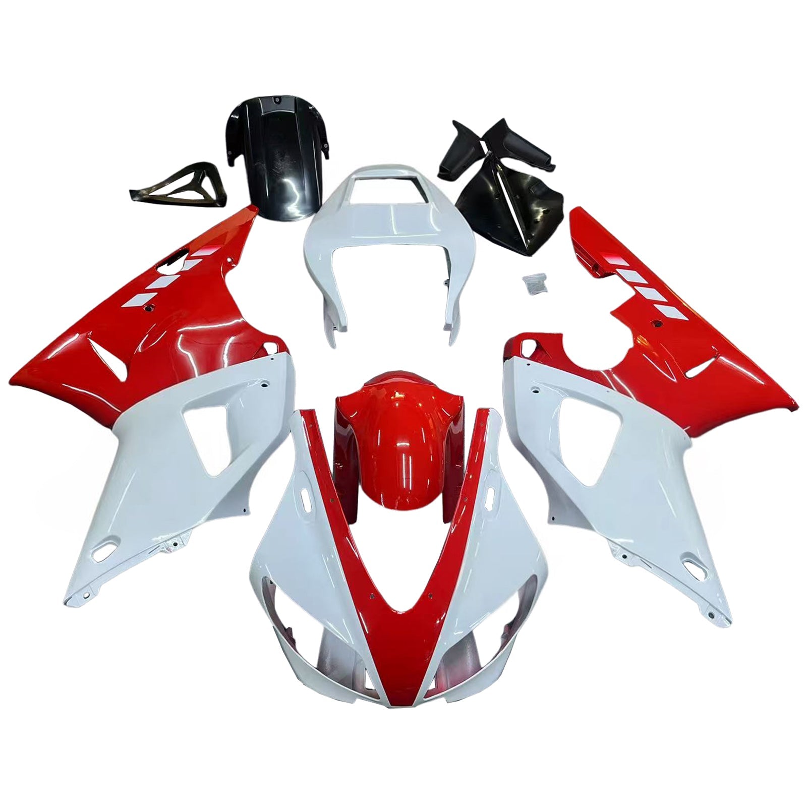 Injekcijski komplet za karoserijo plastični abs, ki je primeren za Yamaha YZF-R1 1000 1998-1999