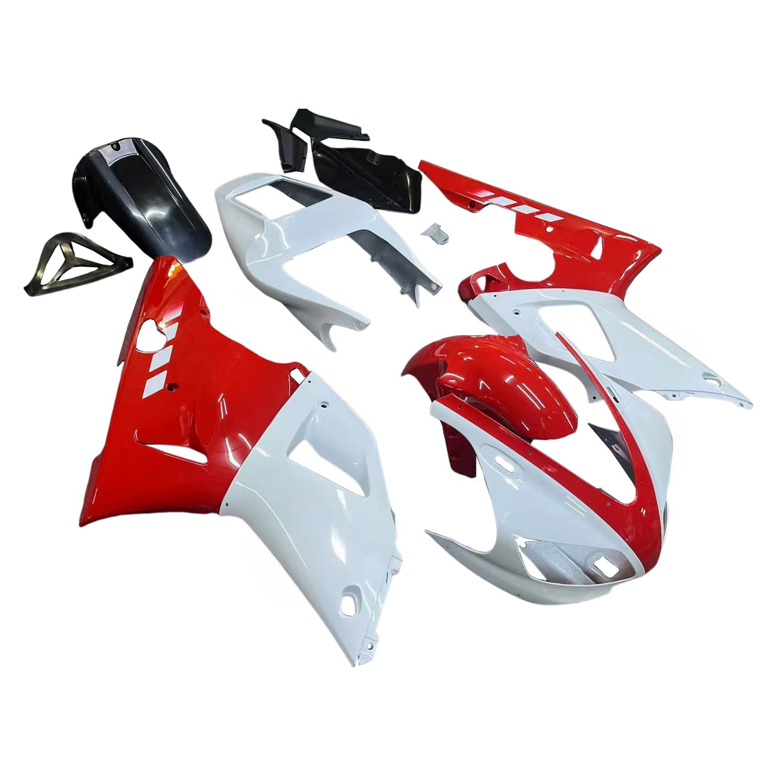 Injekcijski komplet za karoserijo plastični abs, ki je primeren za Yamaha YZF-R1 1000 1998-1999