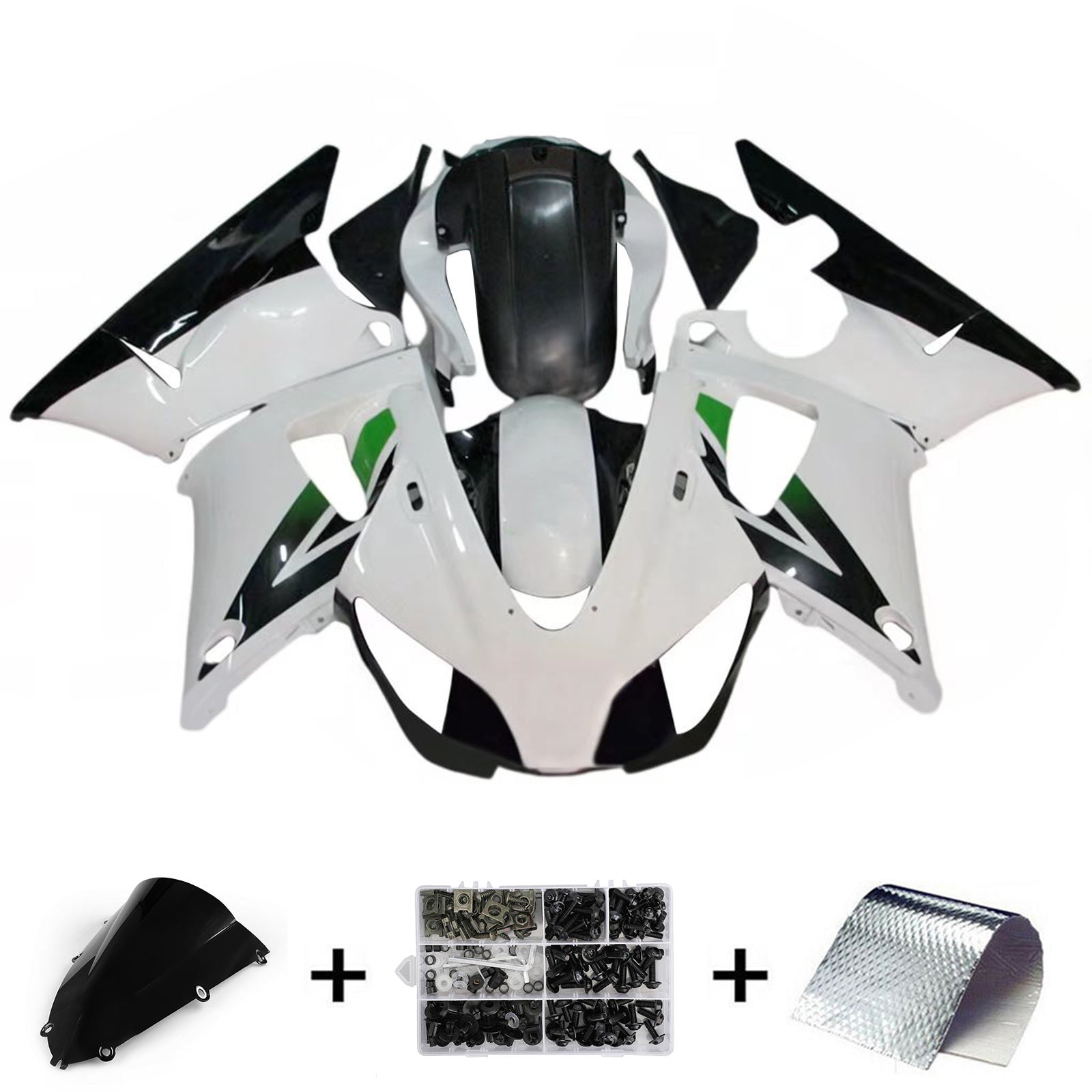 1998-1999 Yamaha YZF-R1 Kit de carénage d'injection carrosserie plastique ABS