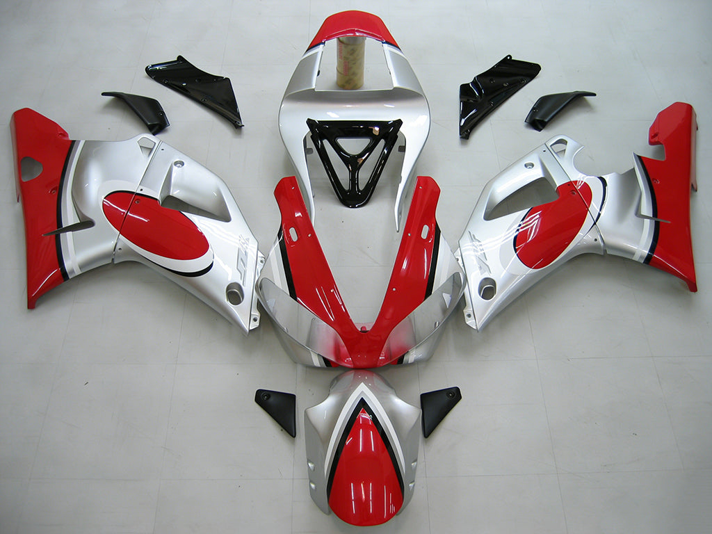 Amotopart Carénages 2000-2001 Yamaha YZF-R1 Rouge Fortuna Generic