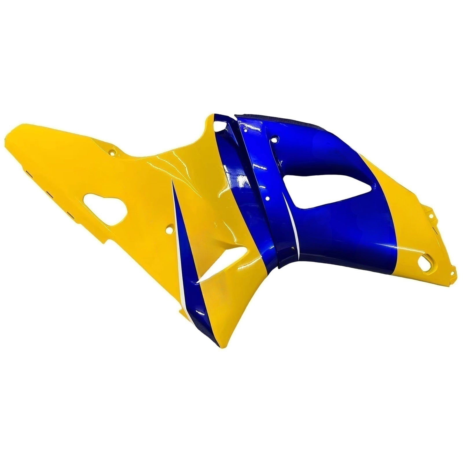 Carénages Amotopart 2000-2001 Yamaha YZF-R1 Jaune Bleu No.46 Camel Generic