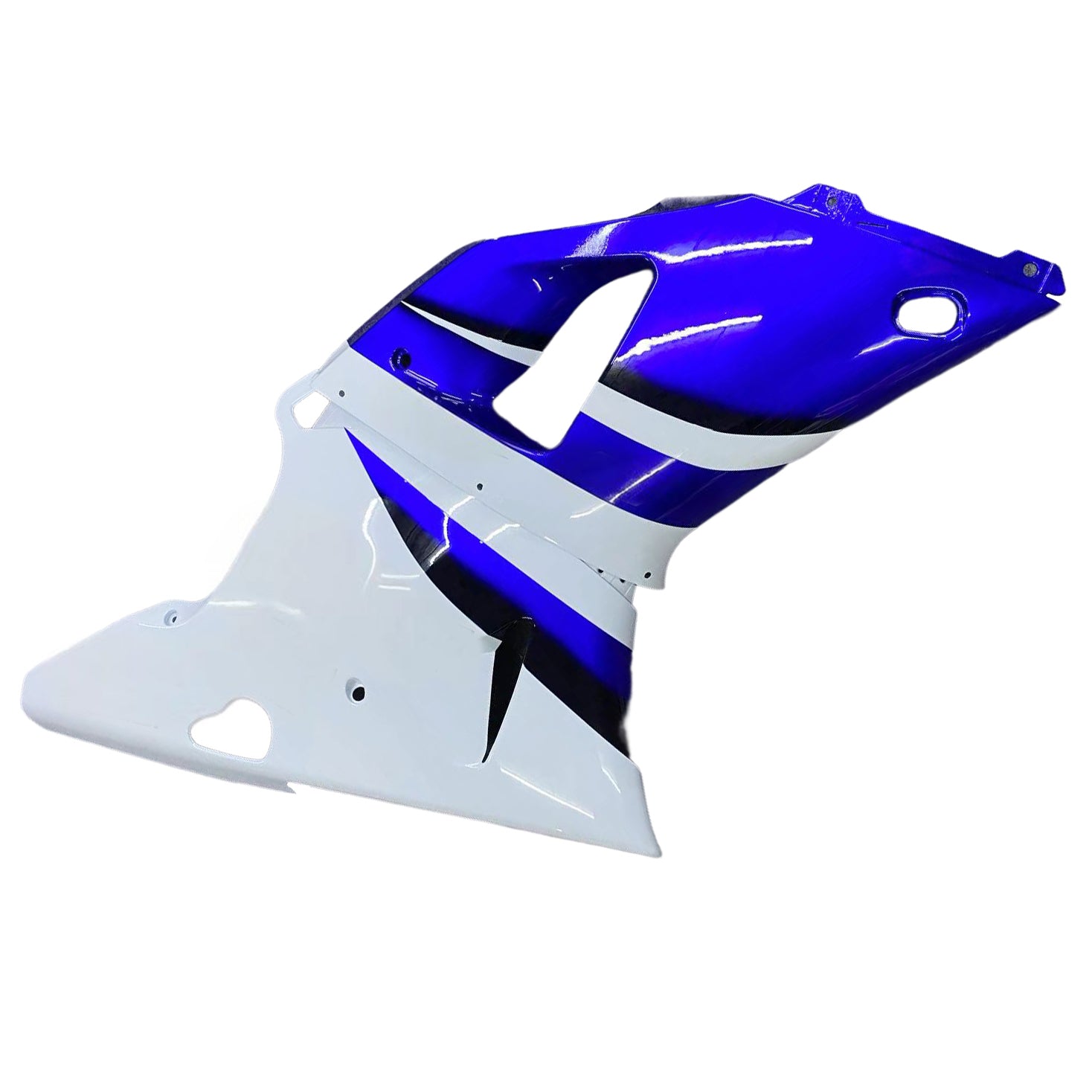 Amotopart Carénages 2000-2001 Yamaha YZF-R1 Bleu &amp; Blanc R1 Generic