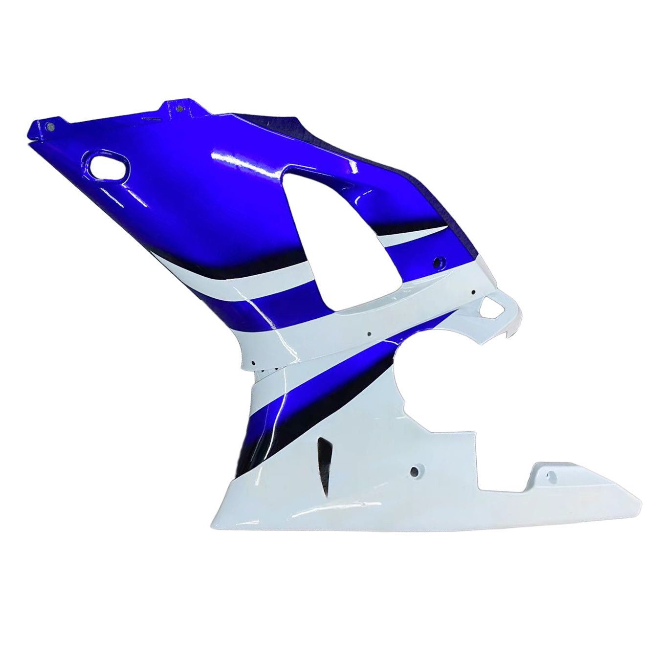 Amotopart Carénages 2000-2001 Yamaha YZF-R1 Bleu &amp; Blanc R1 Generic