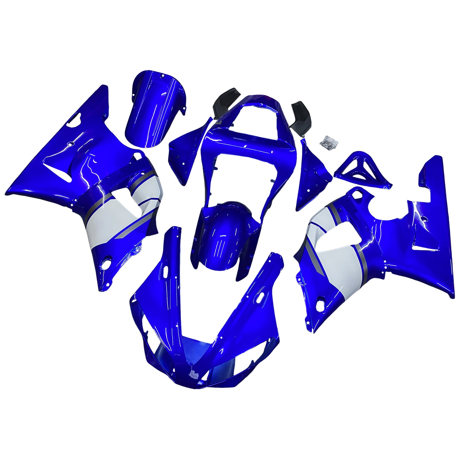 Kit de carénage Amotopart pour Yamaha YZFR1 YZF-R1 YZF R1 2000-2001 générique