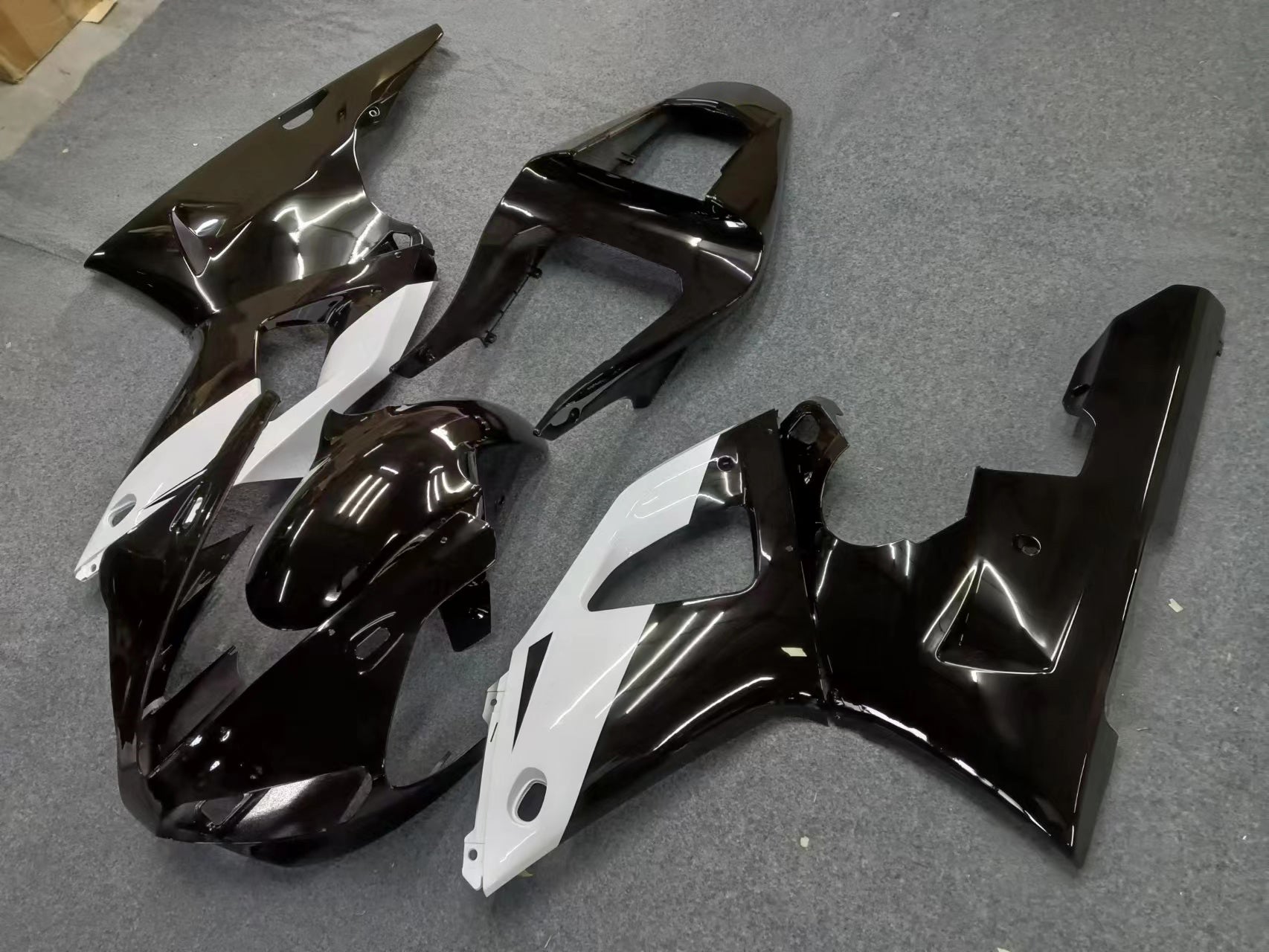 Amotopart Carénage Carrosserie Kit Pour Yamaha YZFR1 YZF R1 2000-2001 Générique