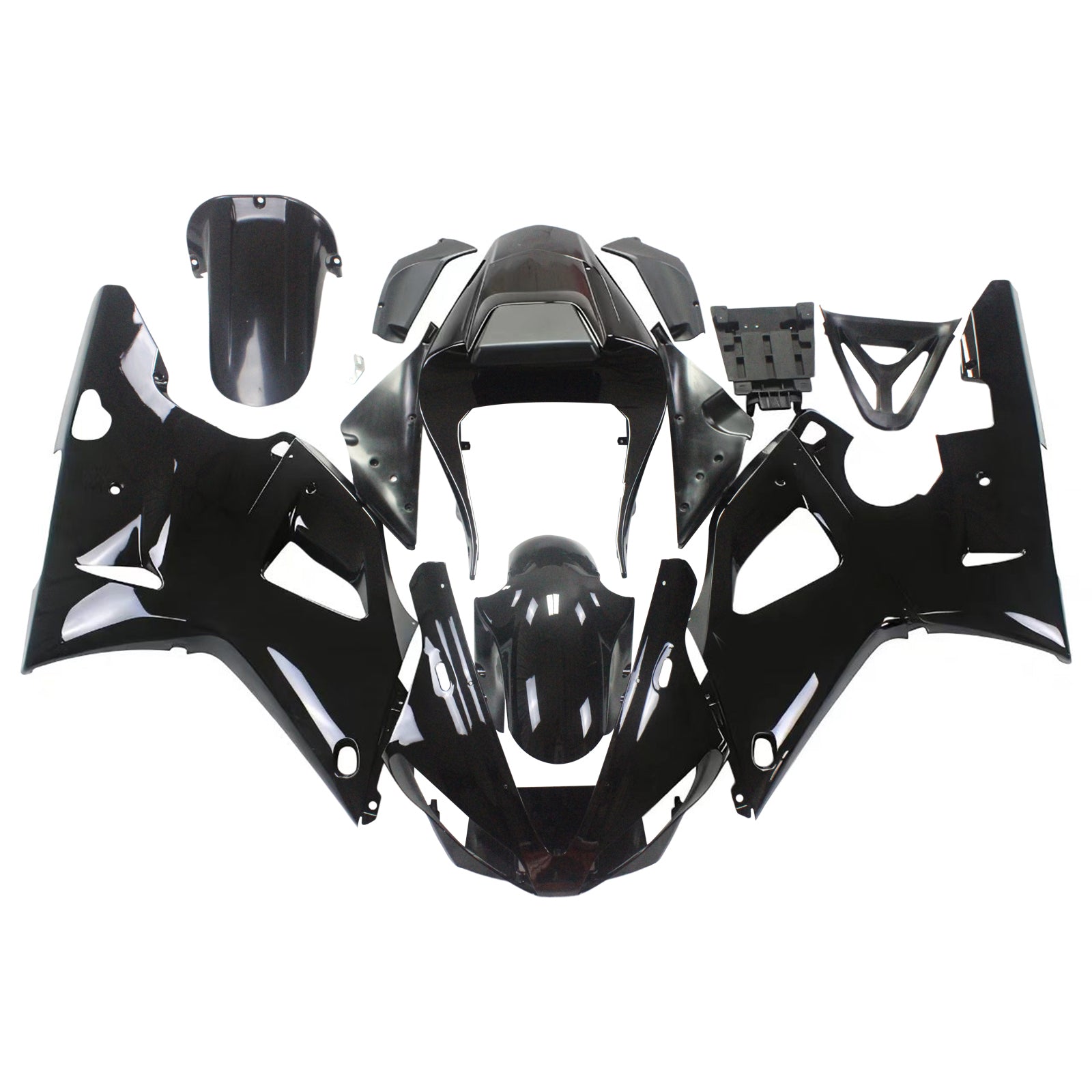 Zestaw owiewek wtryskowych z tworzywa sztucznego ABS do Yamaha YZF 1000 R1 2000-2001 generyczny
