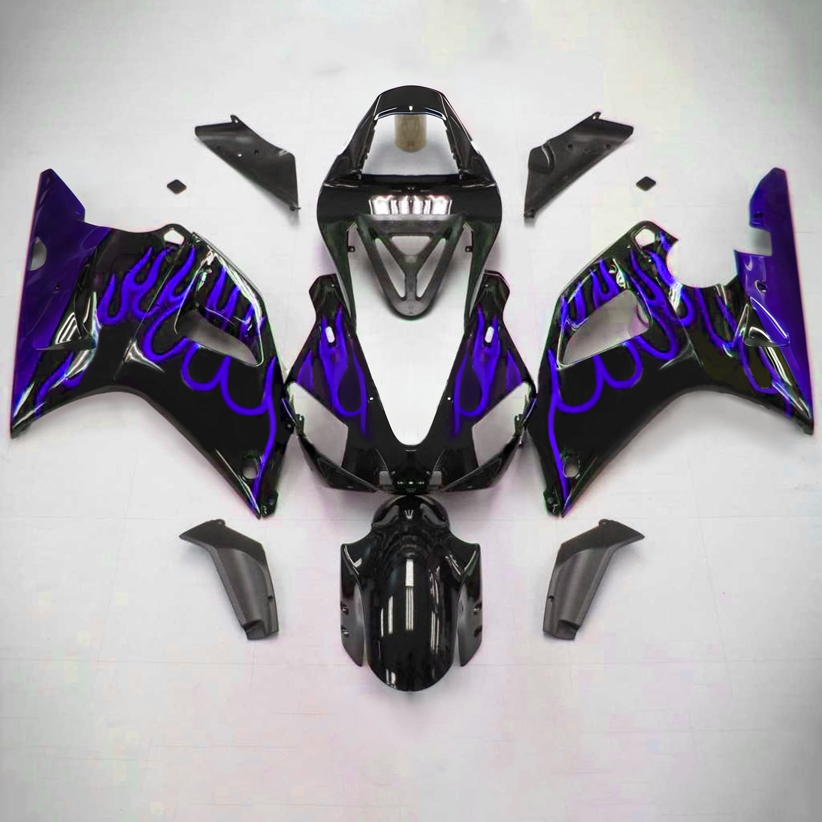 Kit de carénage Amotopart pour Yamaha YZF 1000 R1 2000-2001 générique