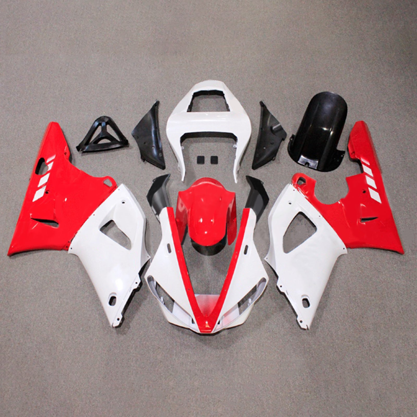 Injektiotapapakkaus Konttien muovinen abs sopii Yamaha YZF 1000 R1 2000-2001