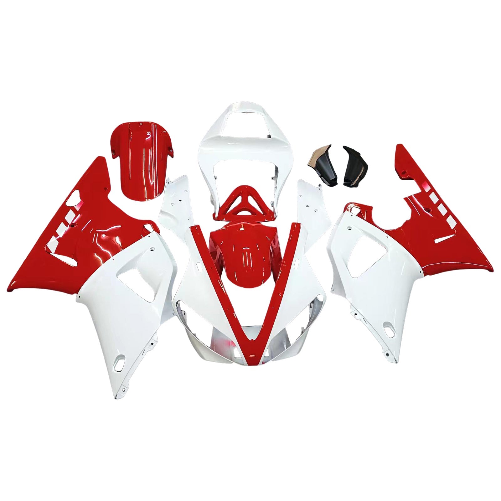 2000-2001 Yamaha YZF 1000 R1 Kit de carénage d'injection carrosserie plastique ABS