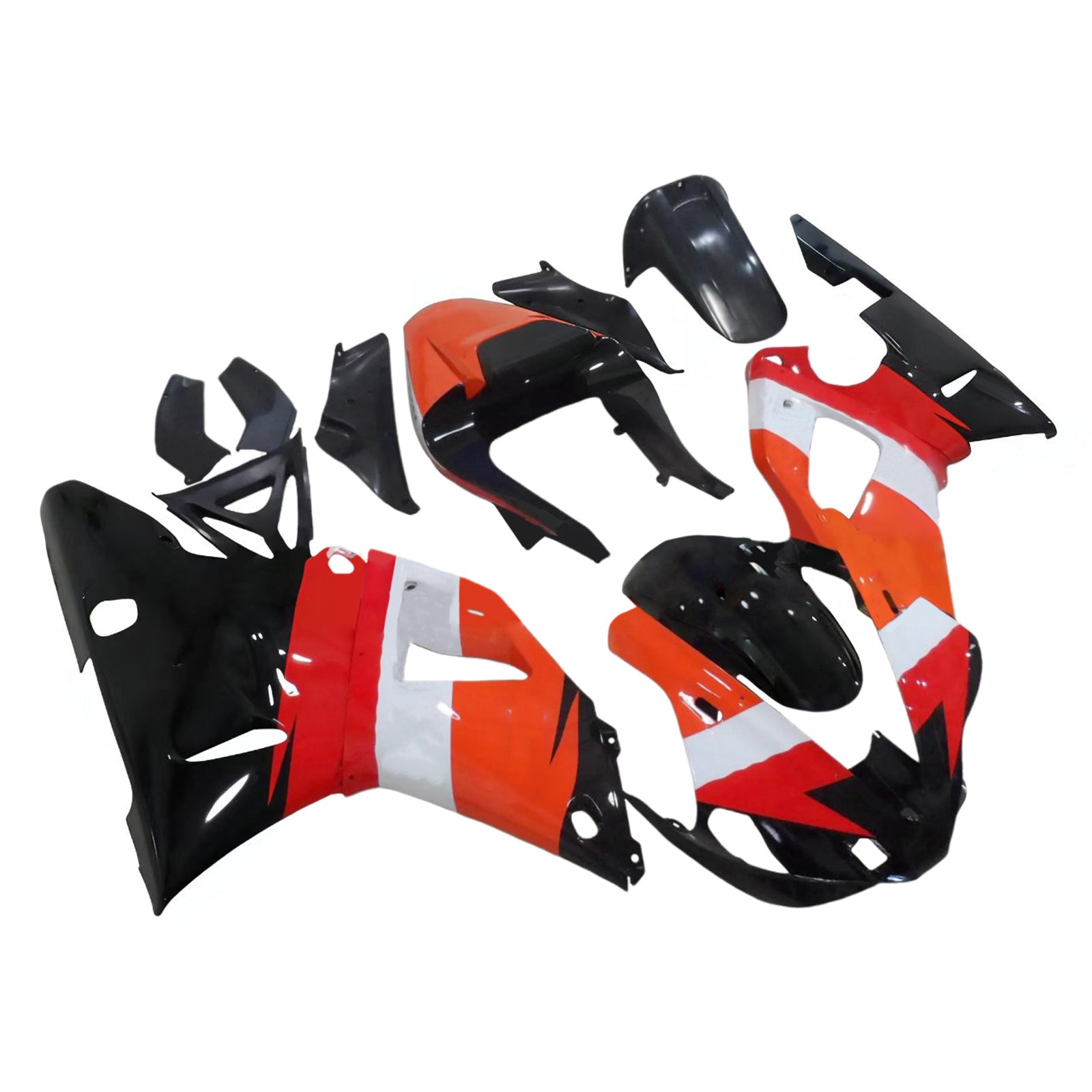 2000-2001 Yamaha YZF 1000 R1 Kit de carénage d'injection carrosserie plastique ABS