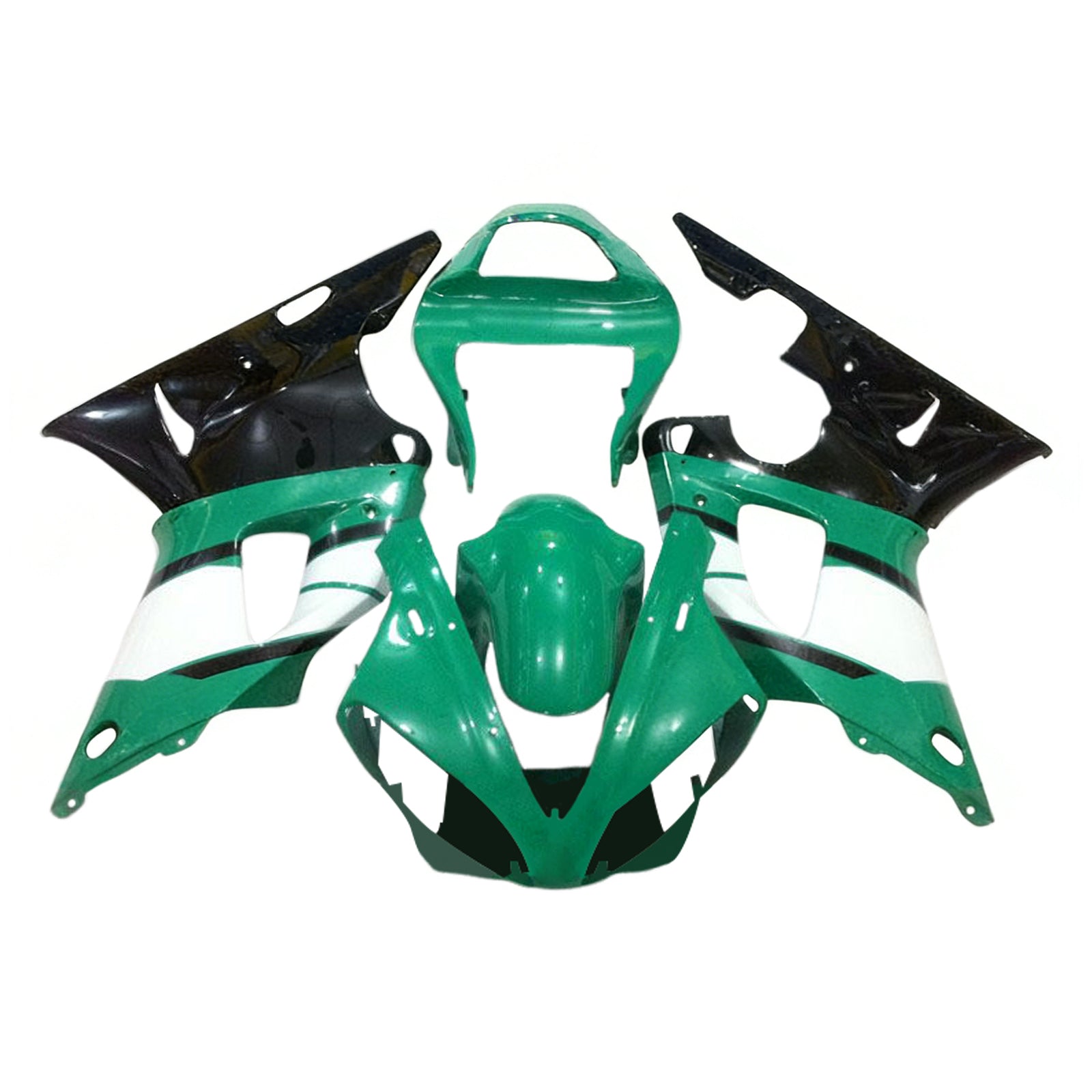 2000-2001 Yamaha YZF 1000 R1 Kit de carénage d'injection carrosserie plastique ABS
