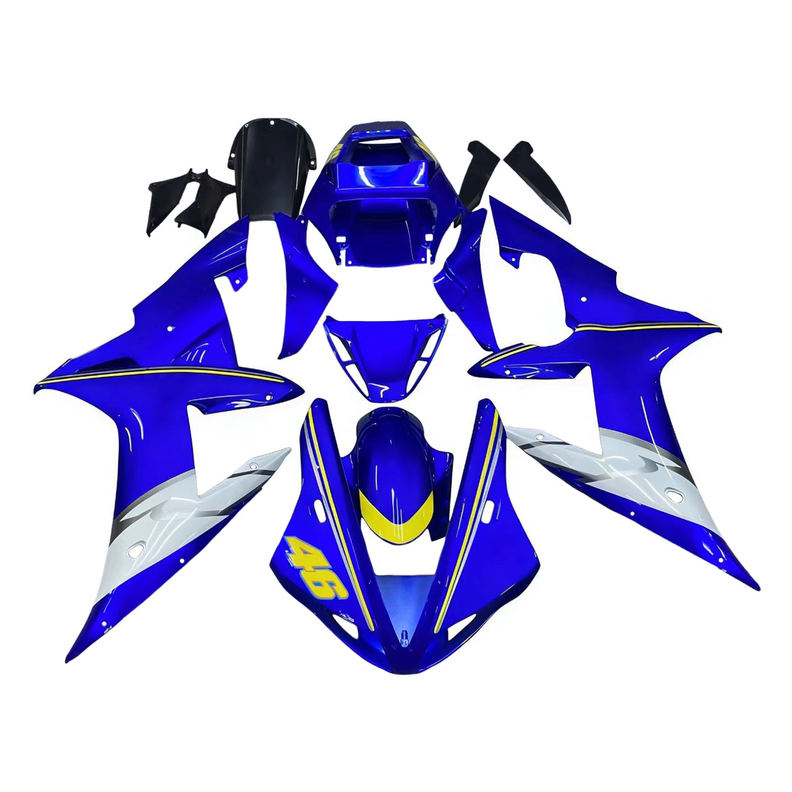 Sobe Amotopart 2002-2003 Yamaha YZF-R1Blue št.46 R1 generic