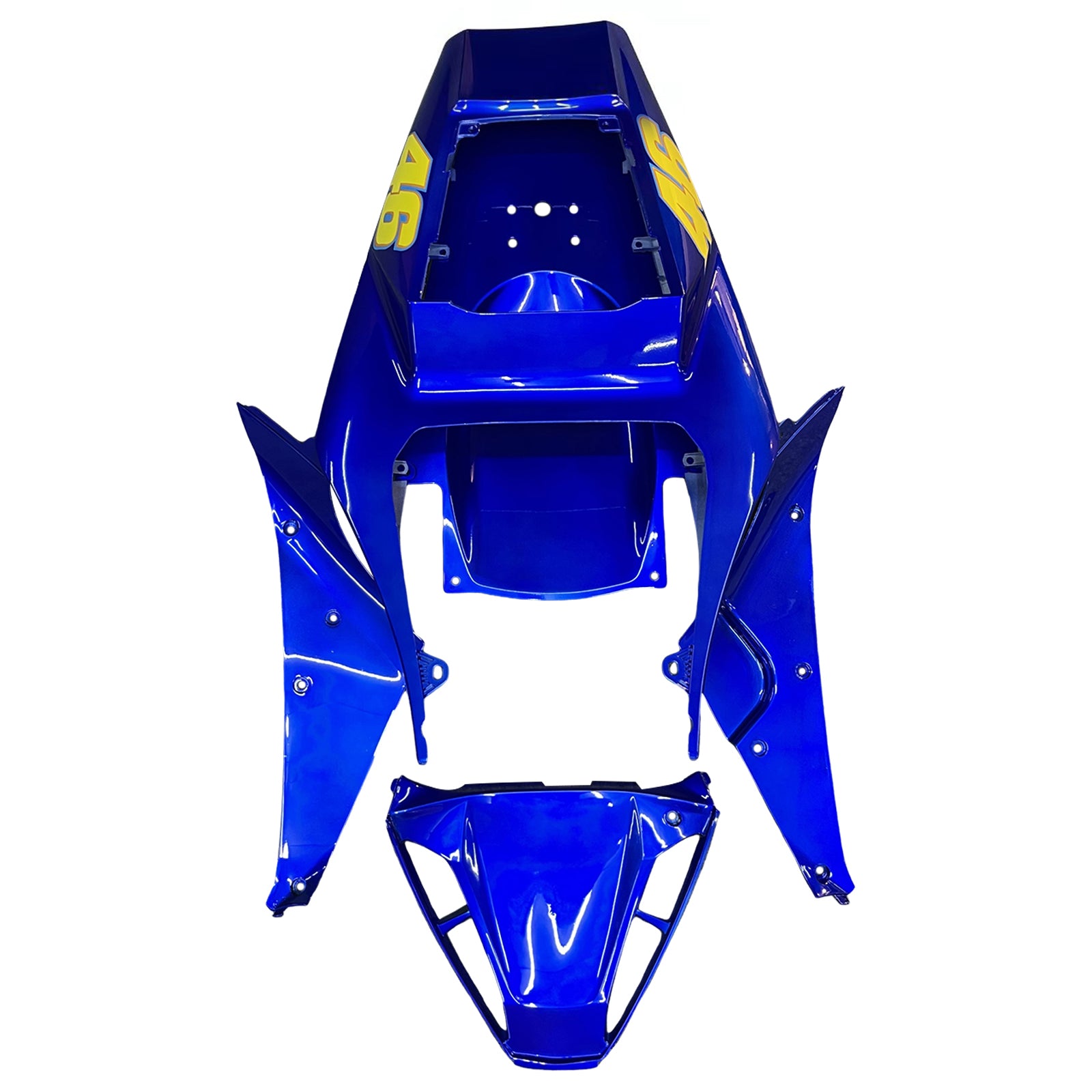 Owiewki Amotopart 2002-2003 Yamaha YZF-R1Blue No.46 R1 Generic