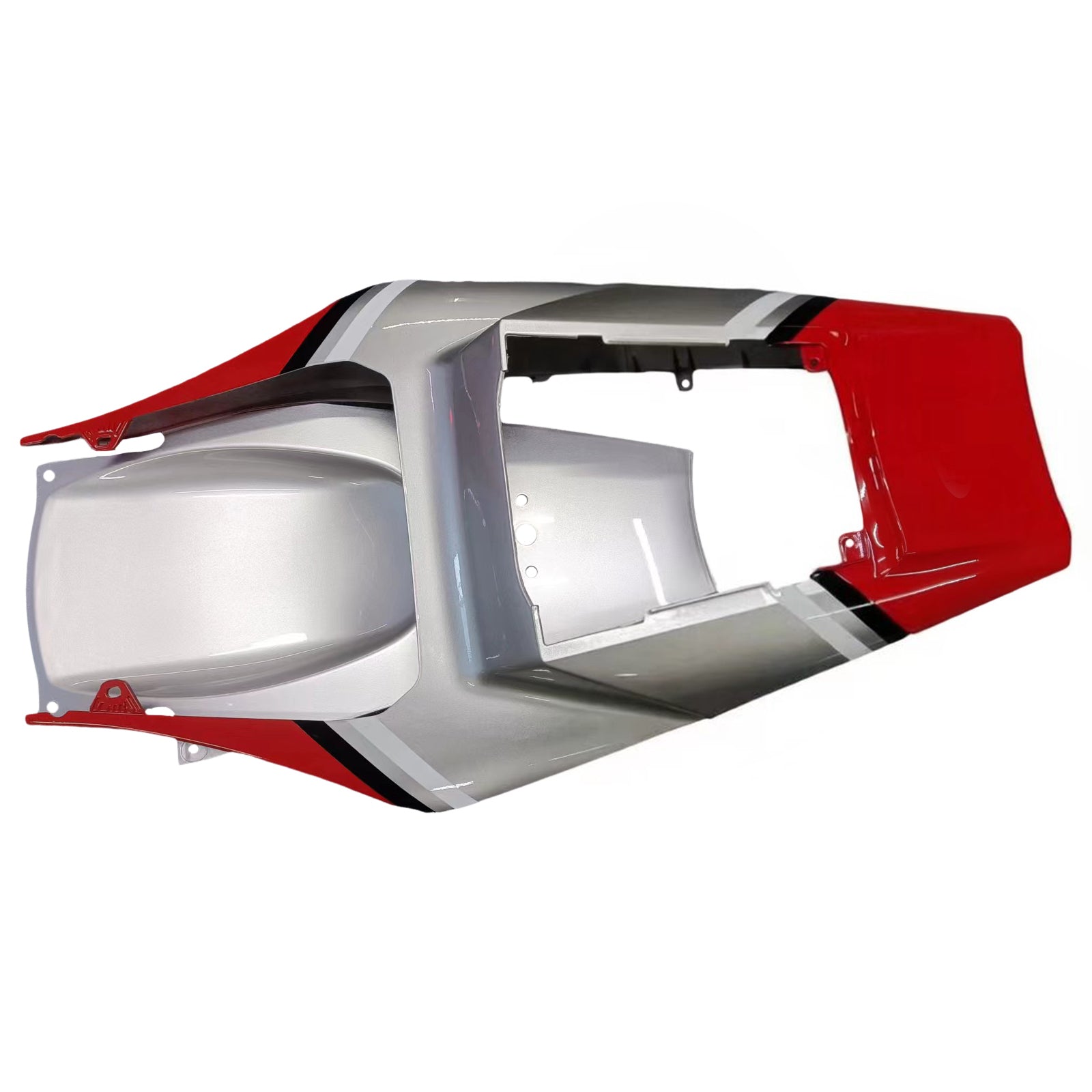 Carénages Amotopart 2002-2003 Yamaha YZF-R1 Rouge Argent Fortuna Generic