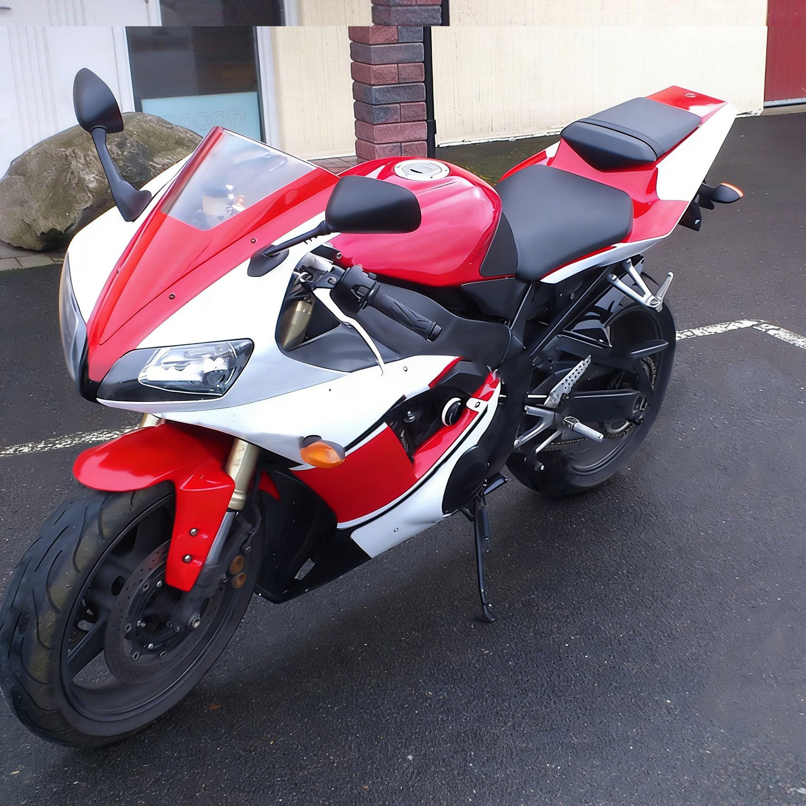 Kit carenado de inyección de carrocería de plástico ABS para Yamaha YZF 1000 R1 2002-2003 genérico