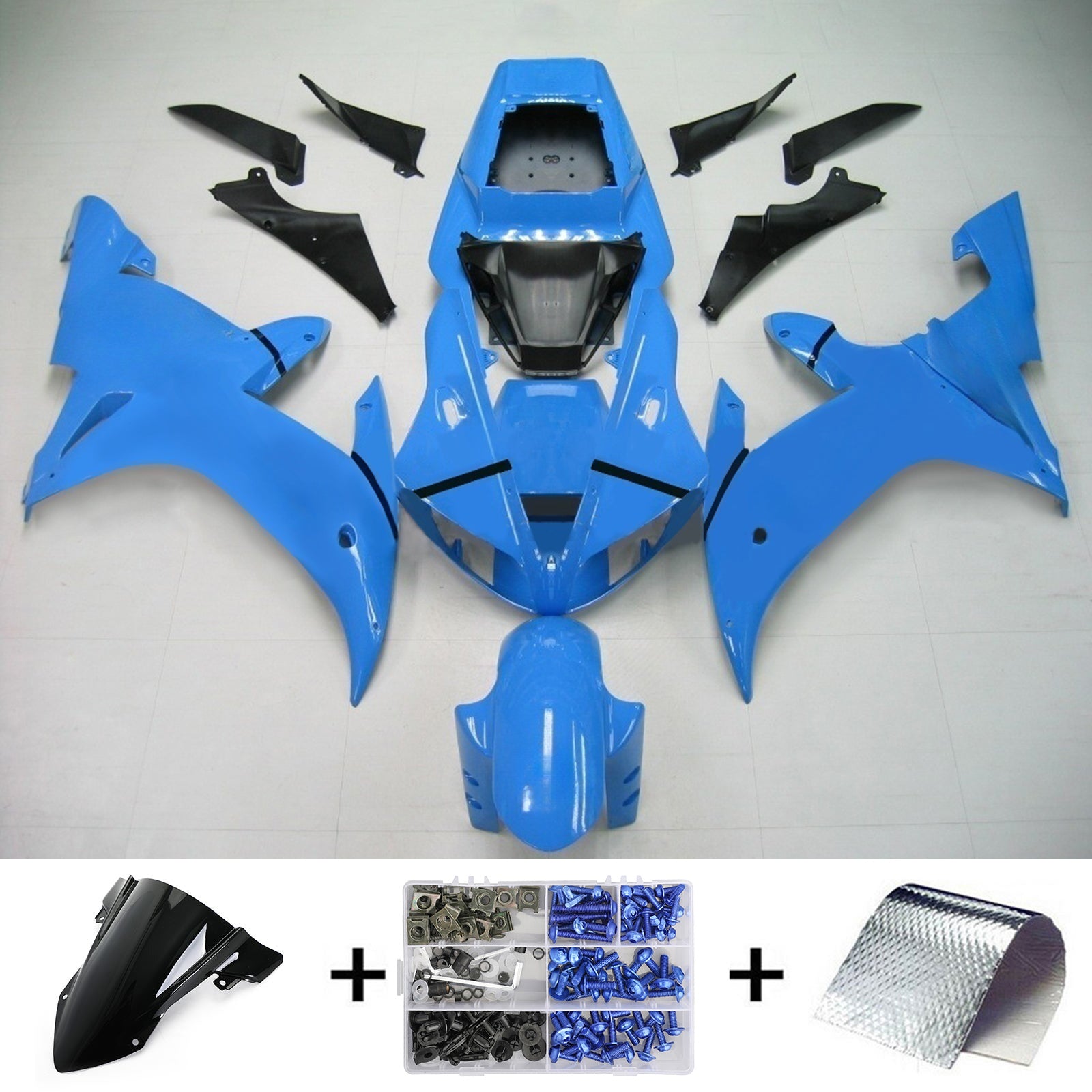 Zestaw owiewek Amotopart do Yamaha YZF 1000 R1 2002-2003 ogólny