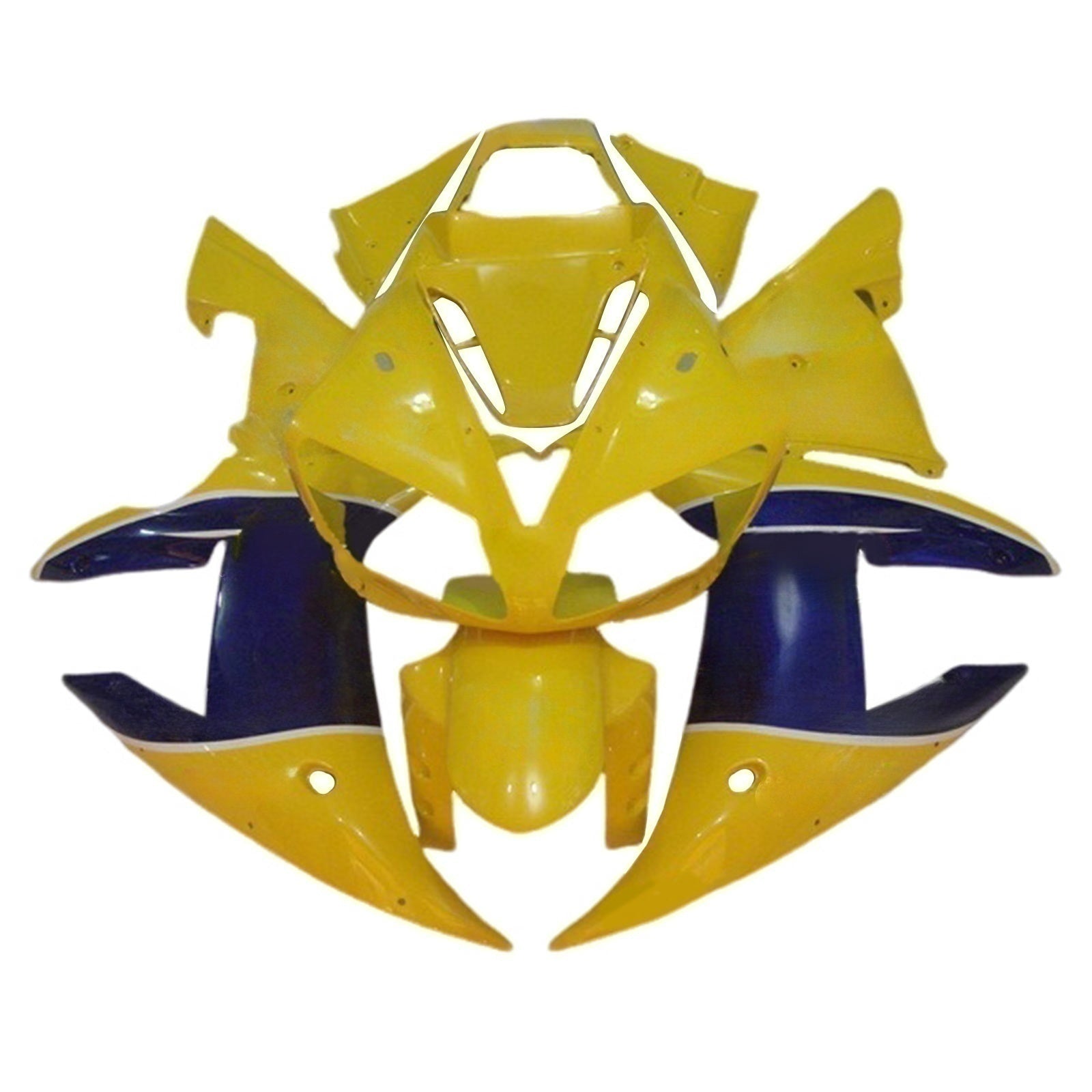 2002-2003 Yamaha YZF 1000 R1 Kit de carénage d'injection carrosserie plastique ABS