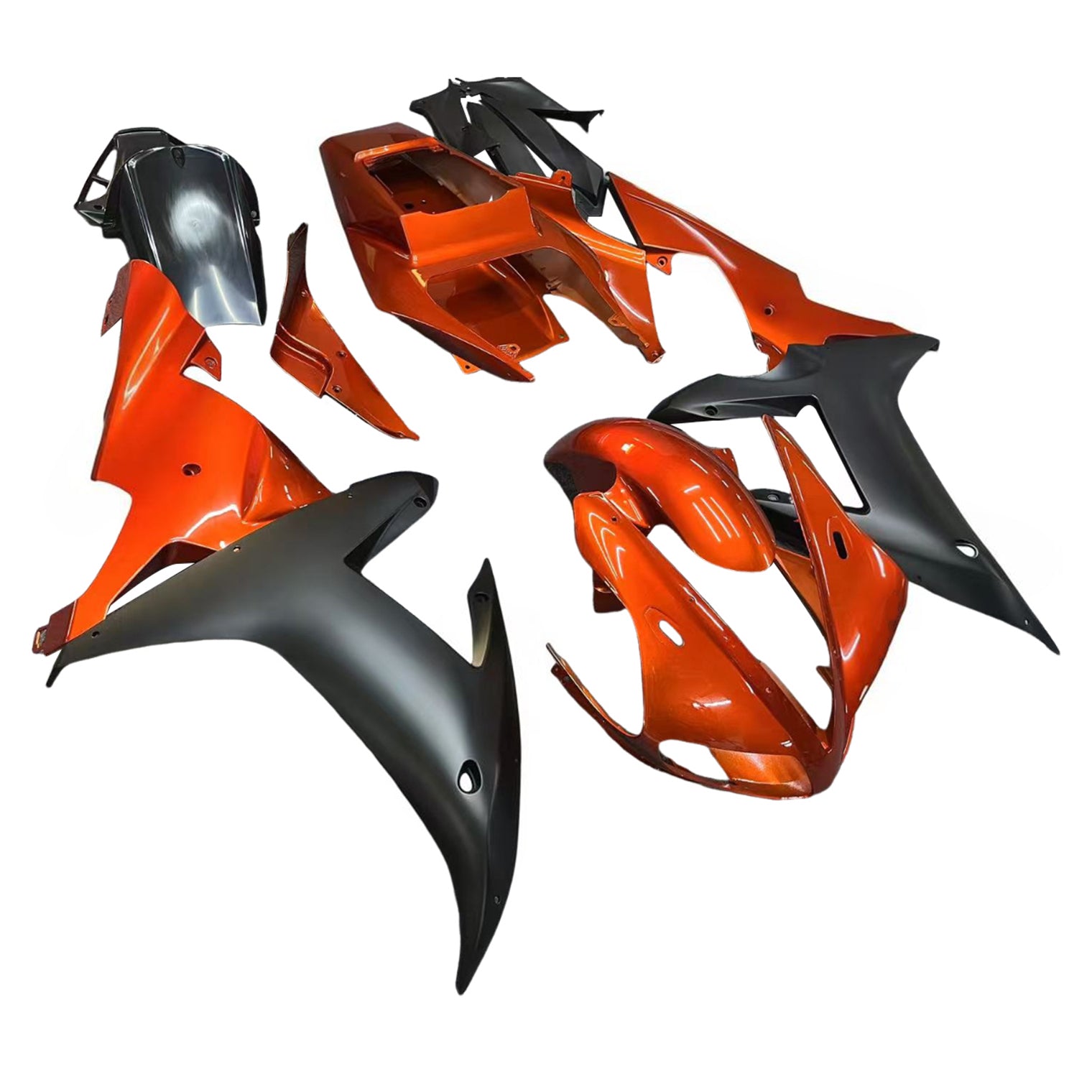 2002-2003 Yamaha YZF 1000 R1 Kit de carénage d'injection carrosserie plastique ABS