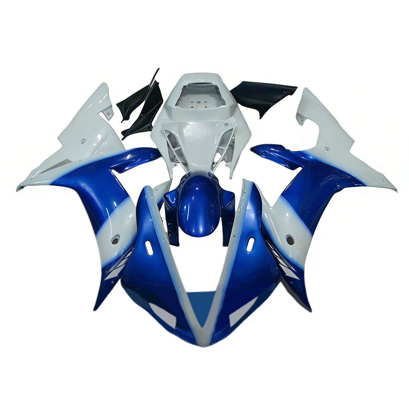 2002-2003 Yamaha YZF 1000 R1 Kit de carénage d'injection carrosserie plastique ABS
