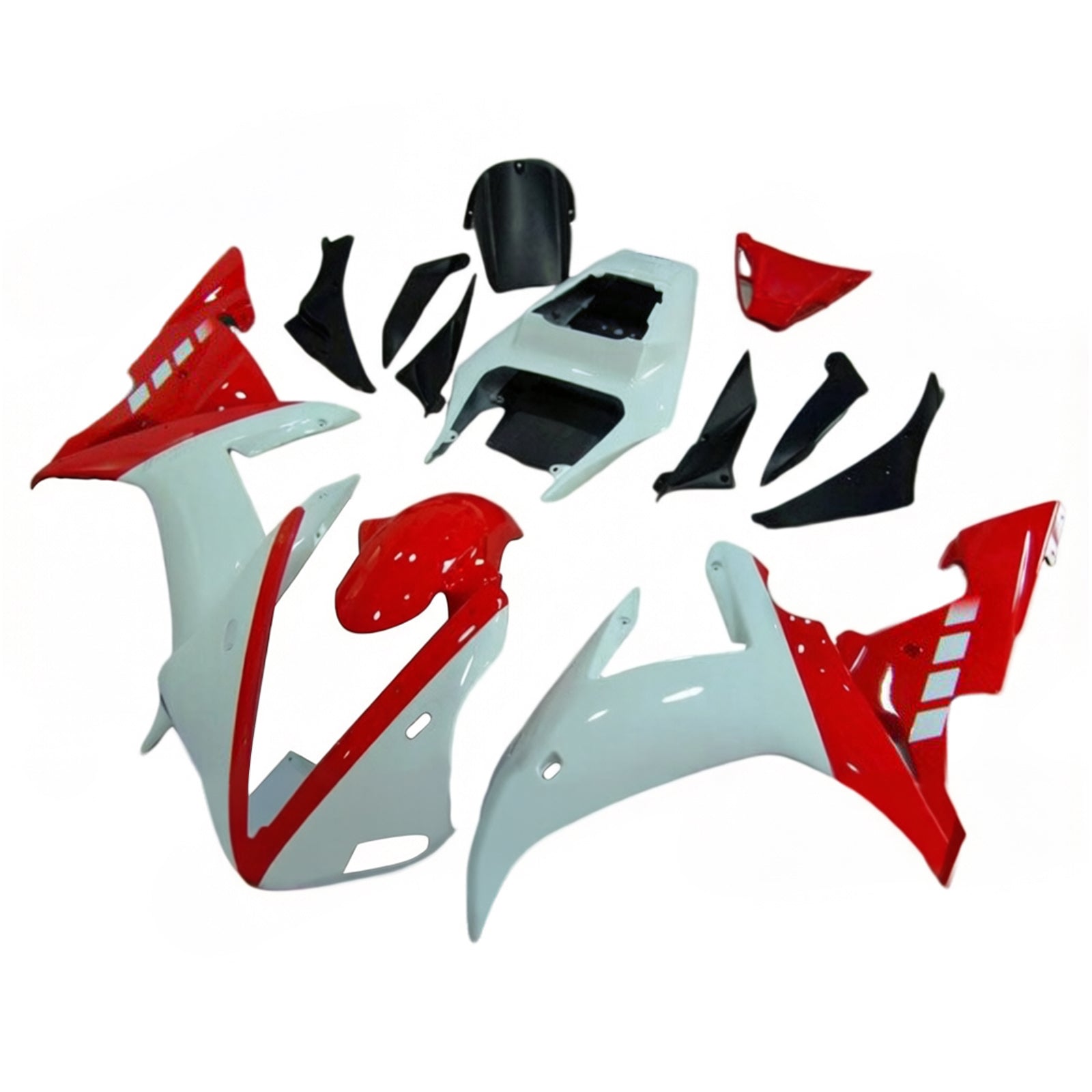 2002-2003 Yamaha YZF 1000 R1 Kit de carénage d'injection carrosserie plastique ABS