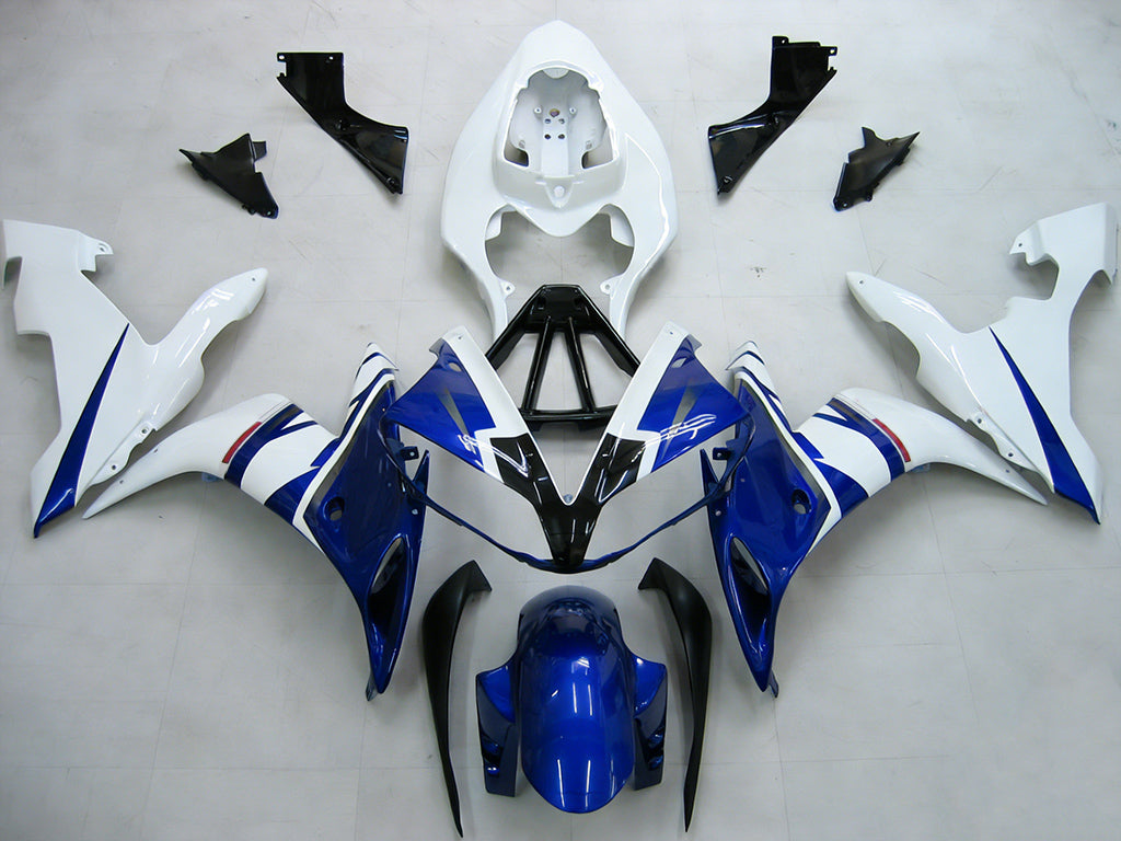 Carénages Amotopart 2004-2006 Yamaha YZF-R1 Bleu Blanc No.46 FIAT Generic