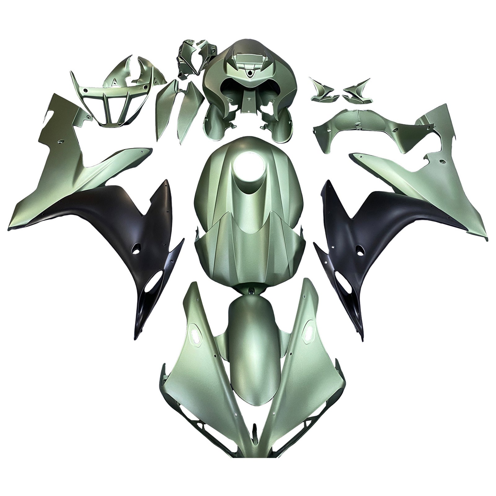 Wtryskowe Zestaw owiewki nadwozie Plastikowe ABS DOSIDY DO YAMAHA YZF 1000 R1 2004-2006