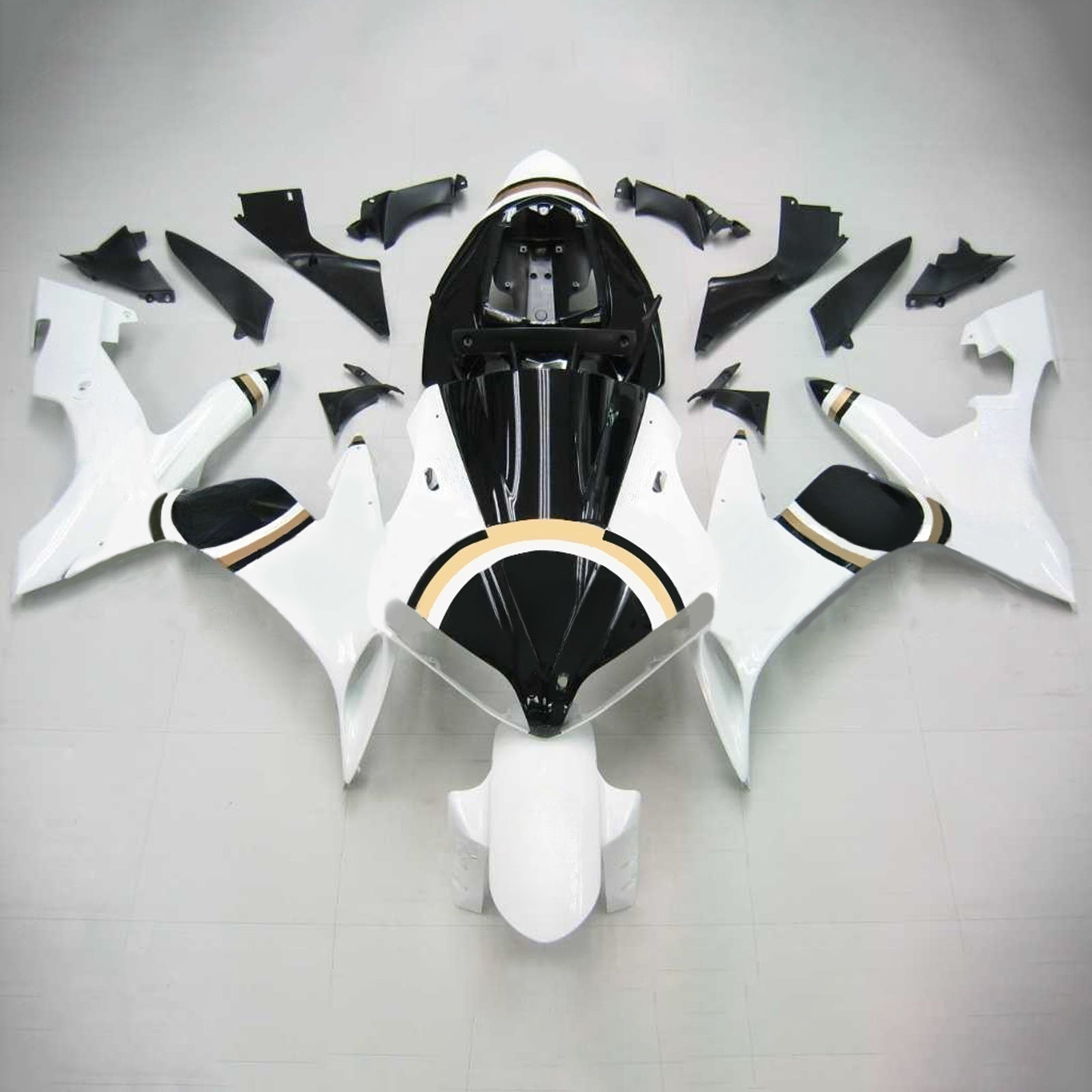 Kit de carénage Amotopart pour Yamaha YZF 1000 R1 2004-2006 générique