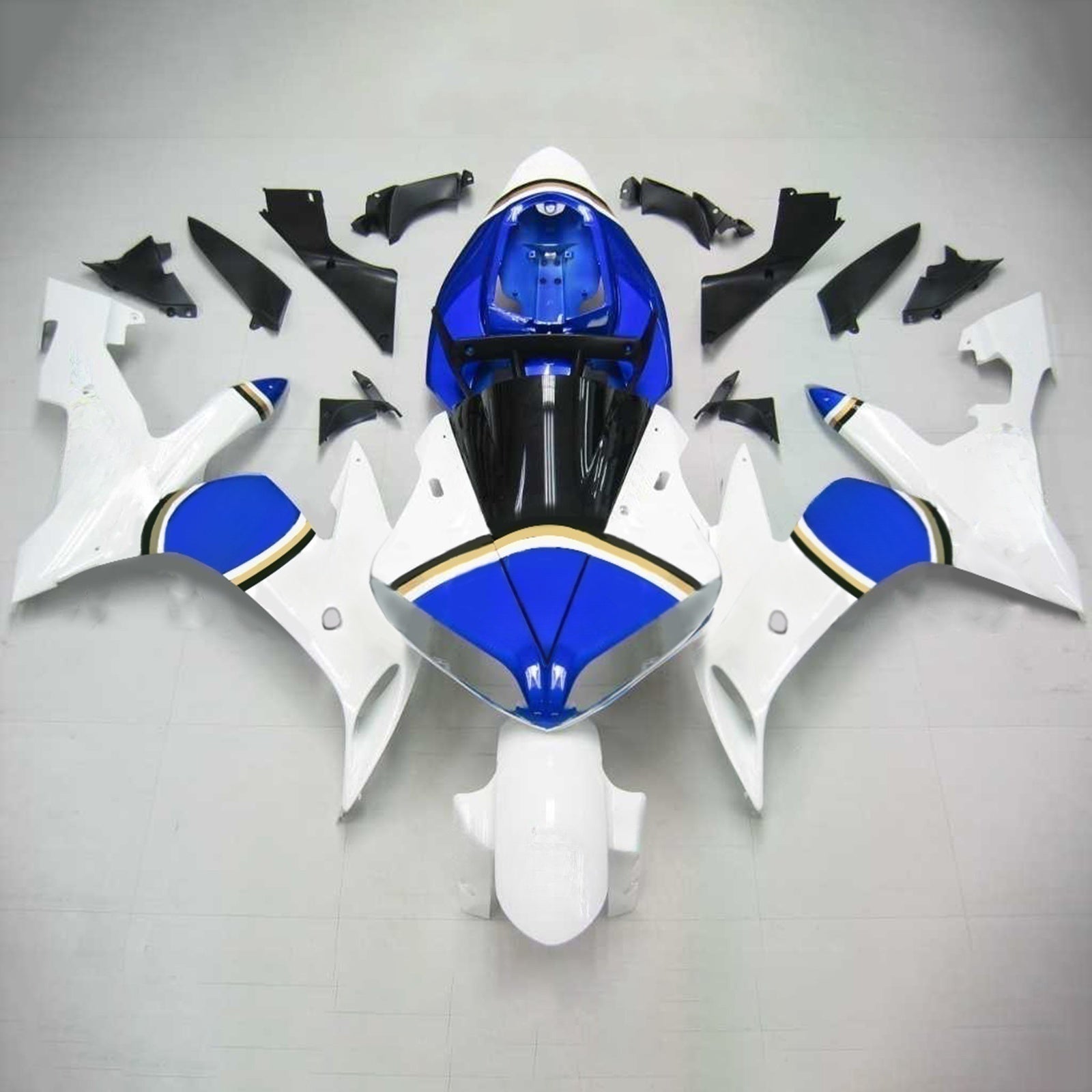 Kit de carénage Amotopart pour Yamaha YZF 1000 R1 2004-2006 générique
