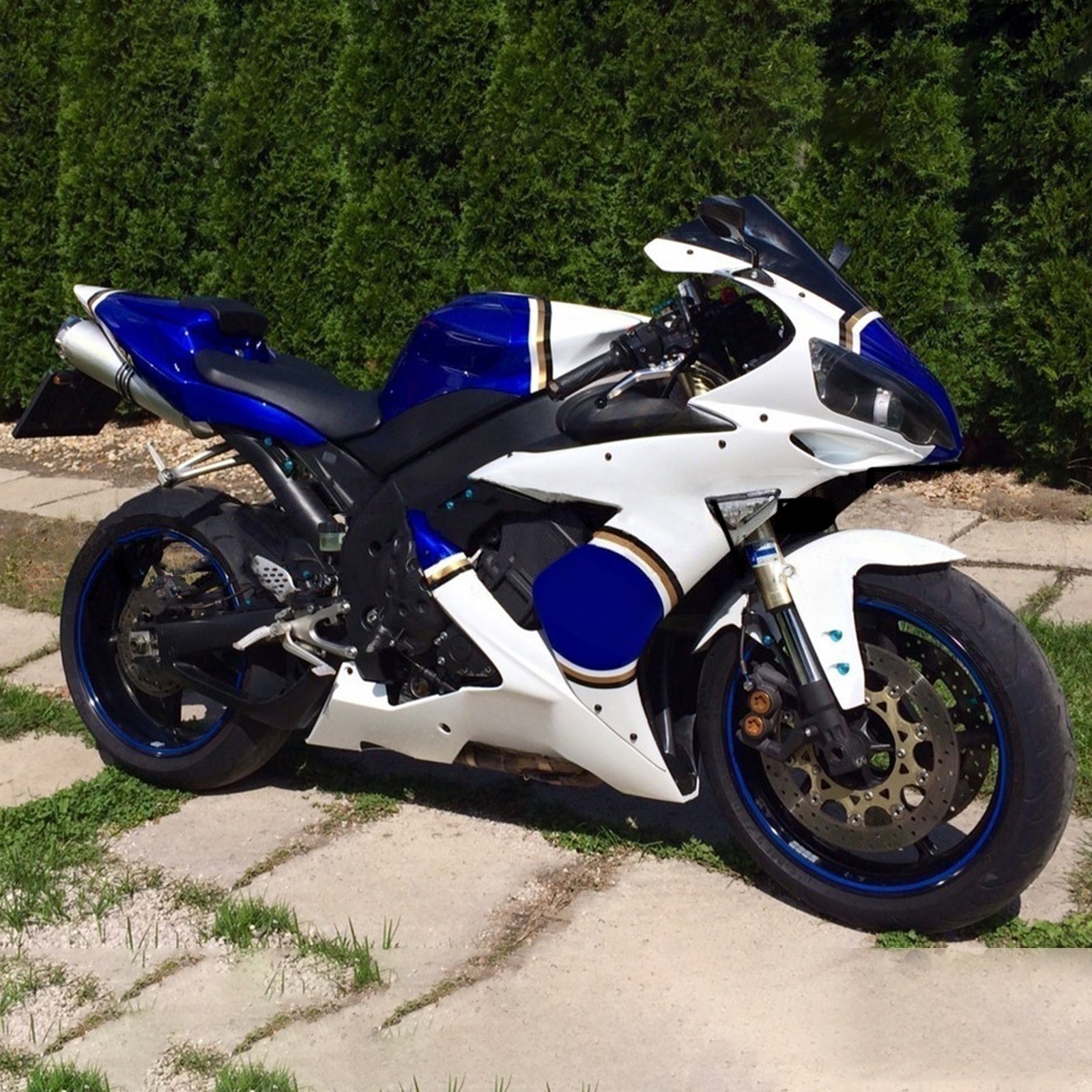 Kit de carénage Amotopart pour Yamaha YZF 1000 R1 2004-2006 générique