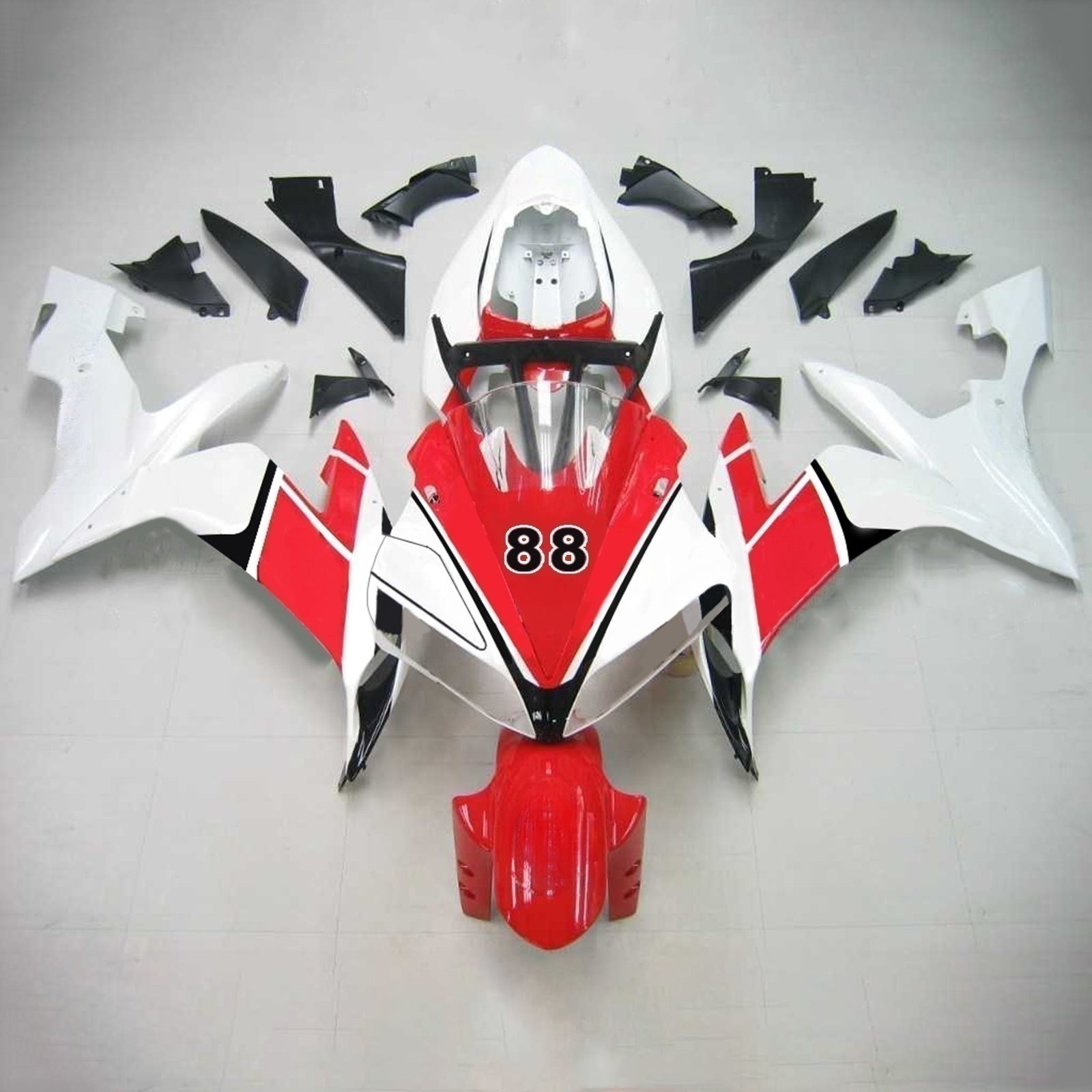 Kit de carénage Amotopart pour Yamaha YZF 1000 R1 2004-2006 générique