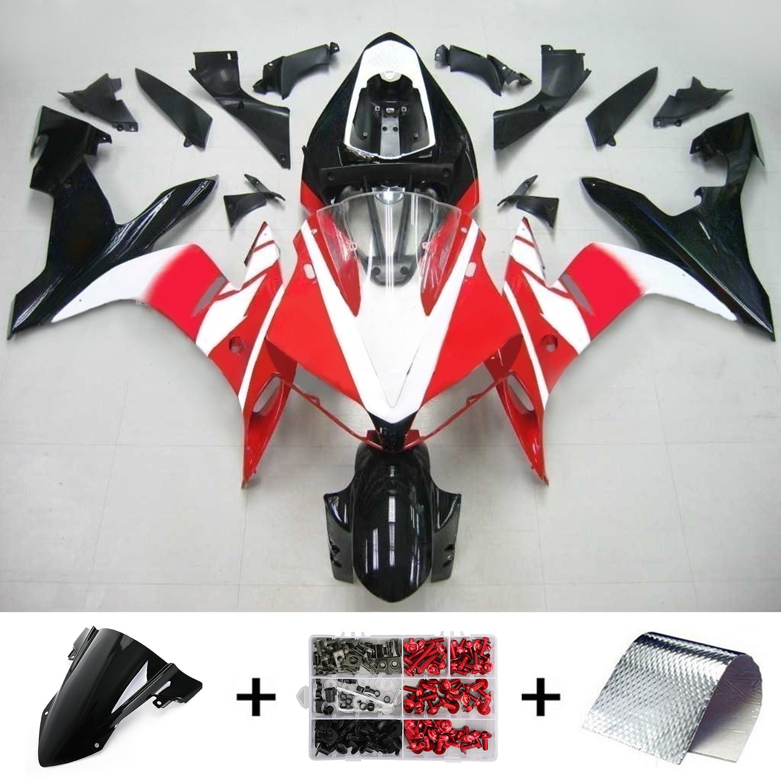 Kit carena Amotopart per Yamaha YZF 1000 R1 2004-2006 generico