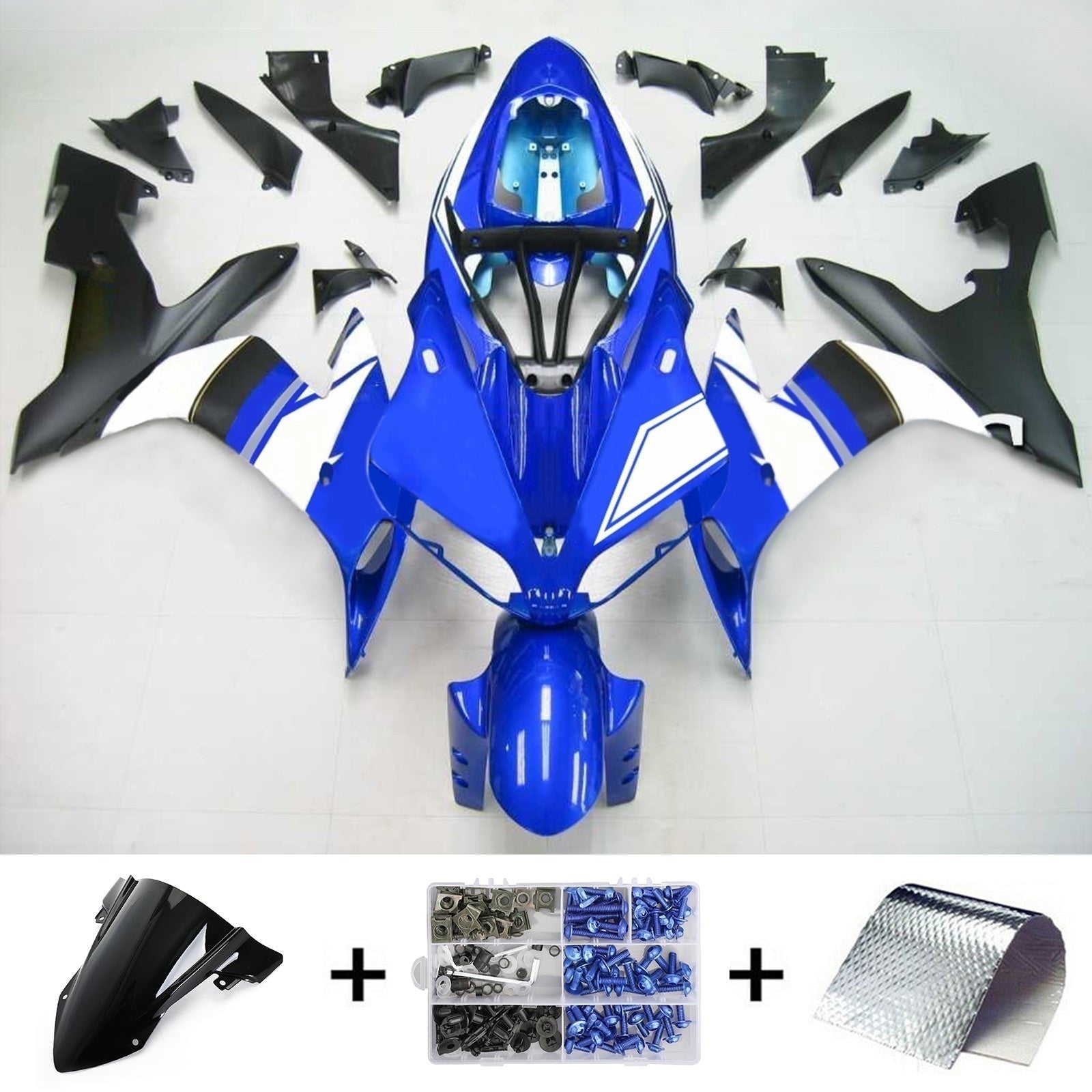 Kit de carenado Amotopart para Yamaha YZF 1000 R1 2004-2006 genérico