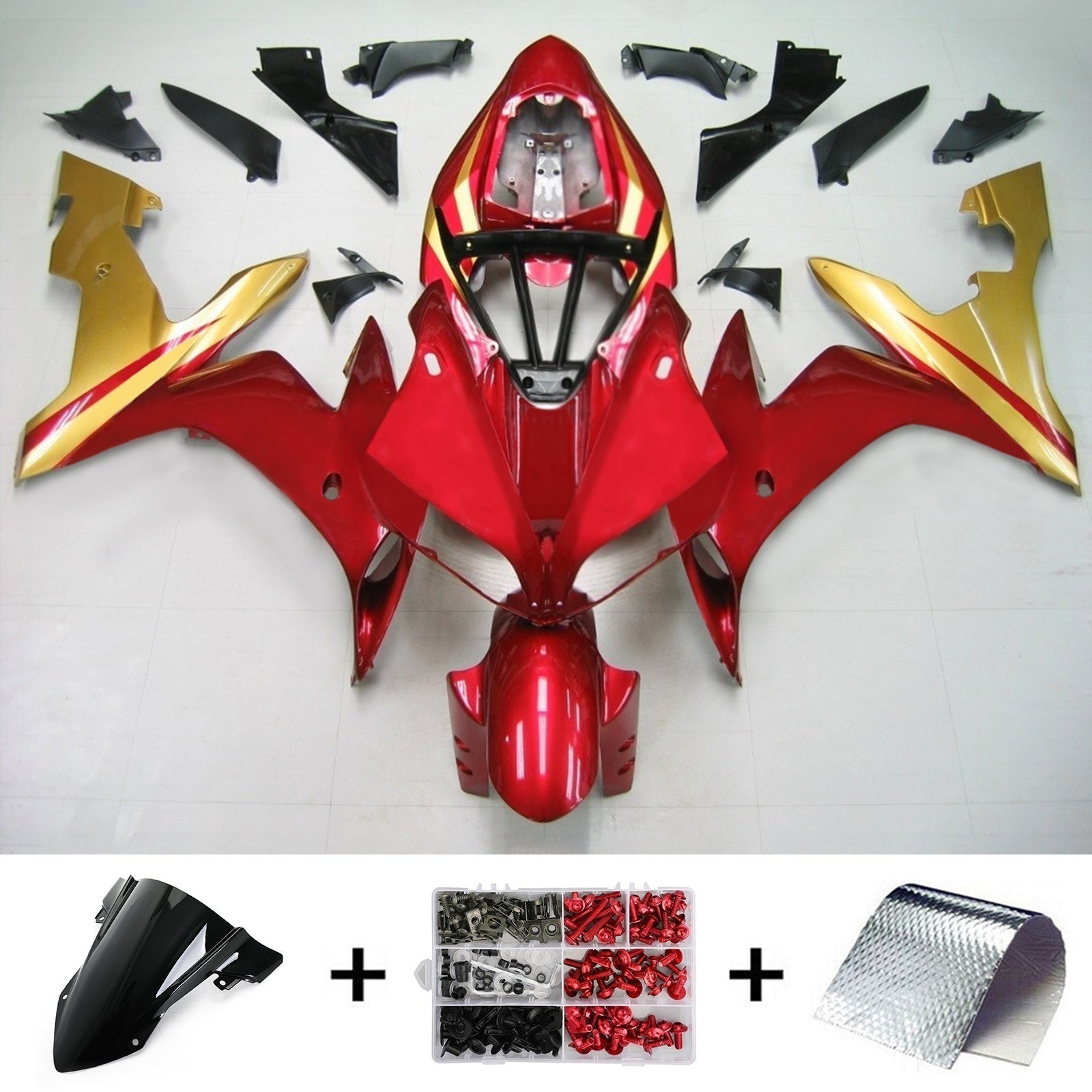 Zestaw owiewek Amotopart do Yamaha YZF 1000 R1 2004-2006 ogólny