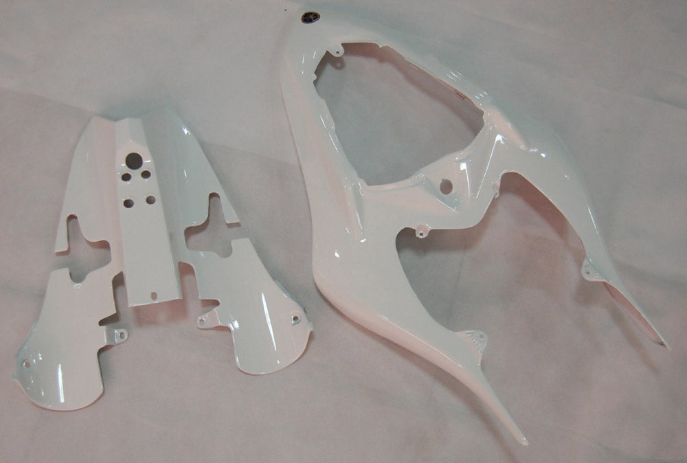 Amotopart Carénages 2007-2008 Yamaha YZF-R1 Blanc &amp; Rouge Foncé Flame R1 Generic