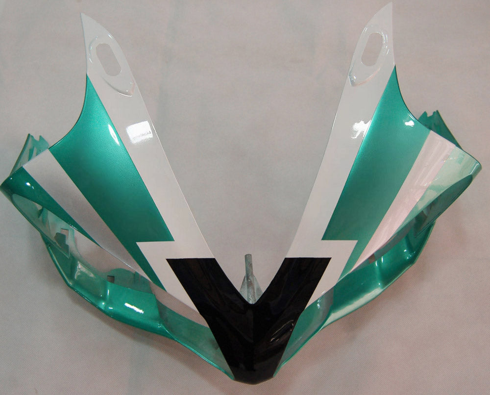 Amotopart Carénages 2007-2008 Yamaha YZF-R1 Vert Émeraude Blanc FIAT Générique
