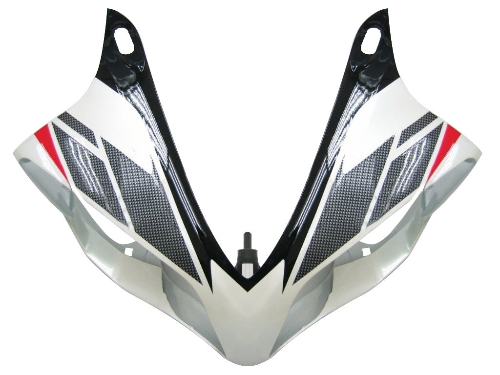 Amotopart stroomlijnkappen 2007-2008 Yamaha YZF-R1 wit carbonlook R1 generiek