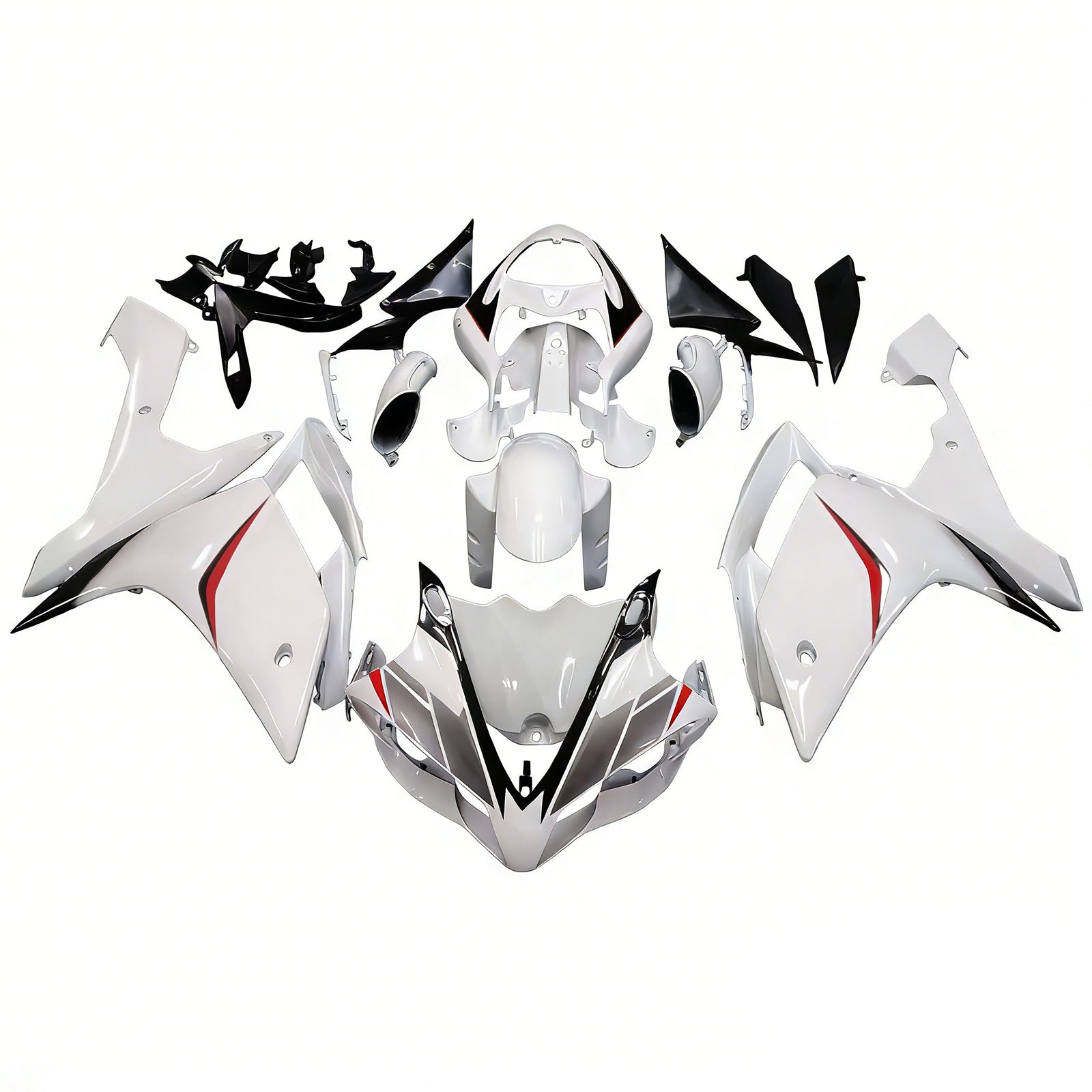 Injektiotapapakkaus Konttien muovinen abs sopii Yamaha YZF-R1 2007-2008