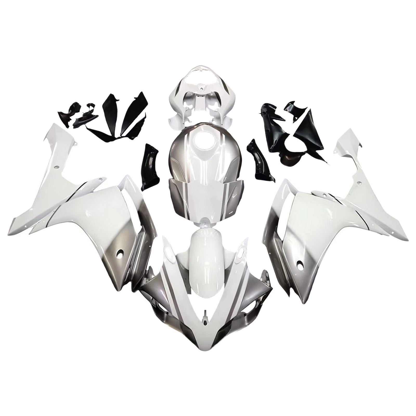 Kit di carenatura iniezione BODYWORK ABS in plastica adatta per Yamaha YZF-R1 2007-2008