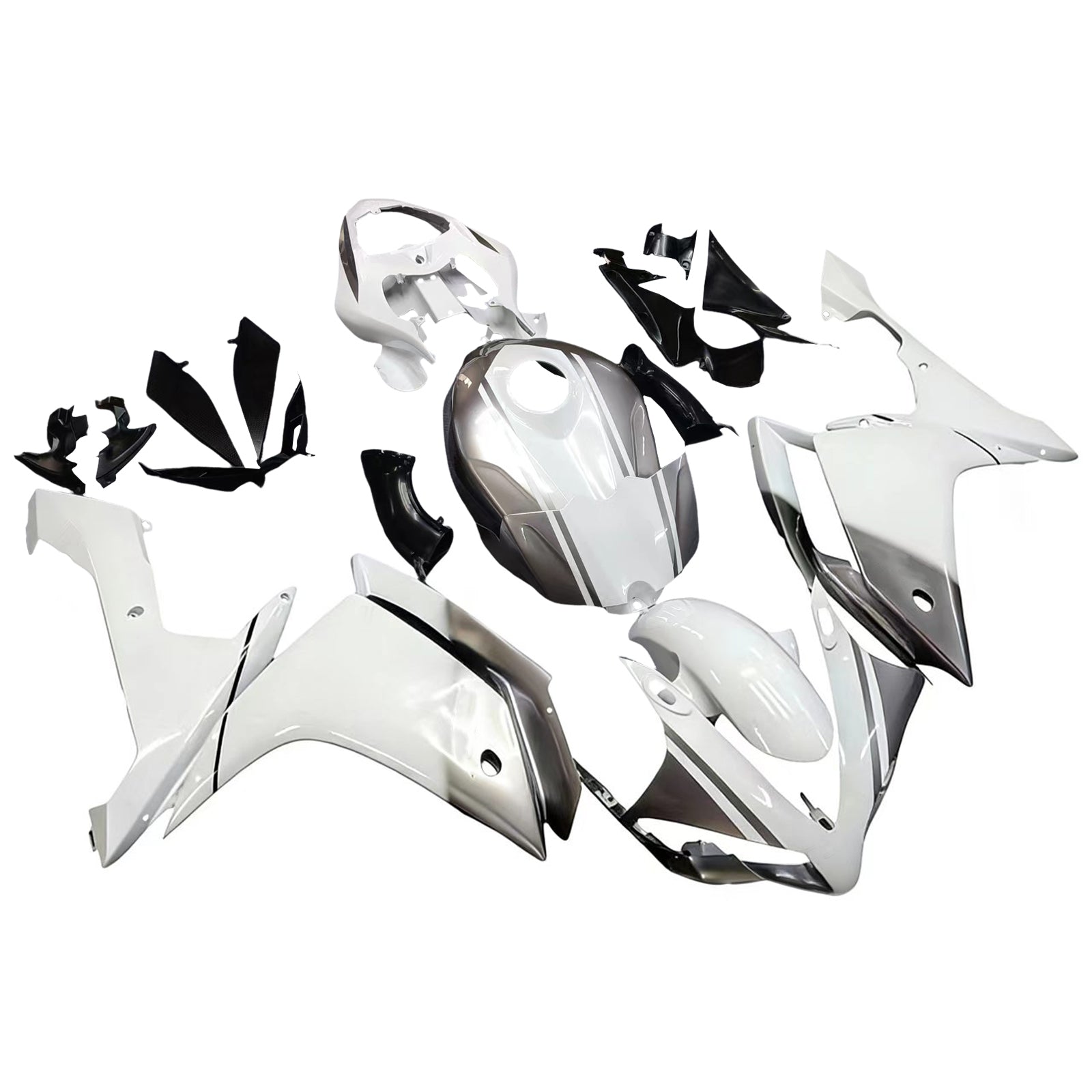 Kit di carenatura iniezione BODYWORK ABS in plastica adatta per Yamaha YZF-R1 2007-2008