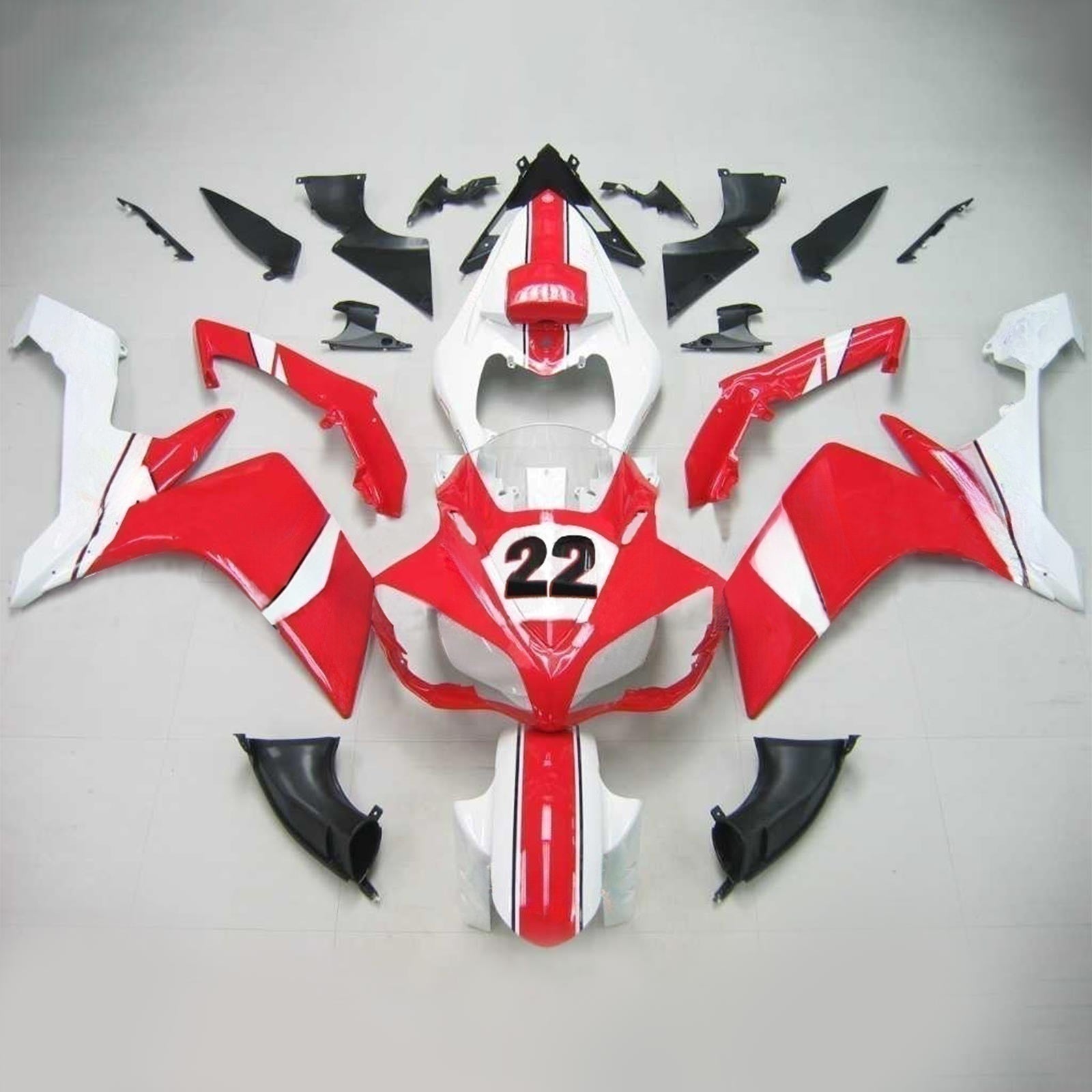 Kit de carénage Amotopart pour Yamaha YZF 1000 R1 2007-2008 générique